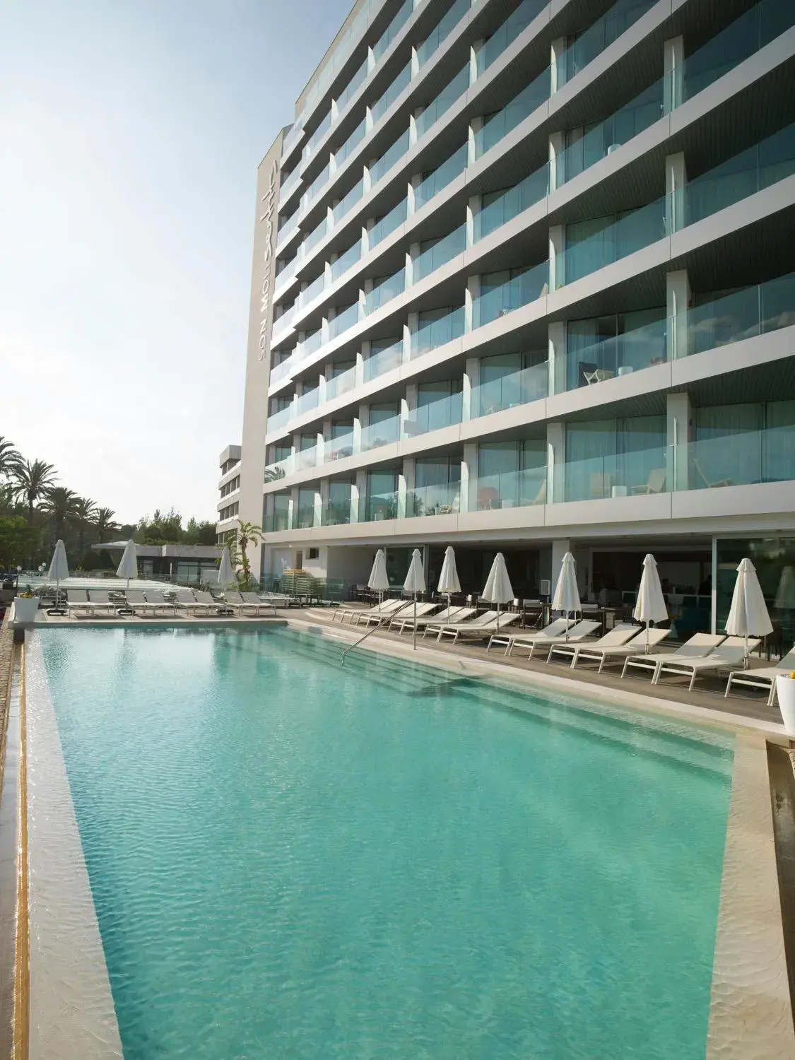 Swimming pool in Son Moll Sentits Hotel & Spa - Adults Only Swimming pool in Son Moll Sentits Hotel & Spa - Adults Only