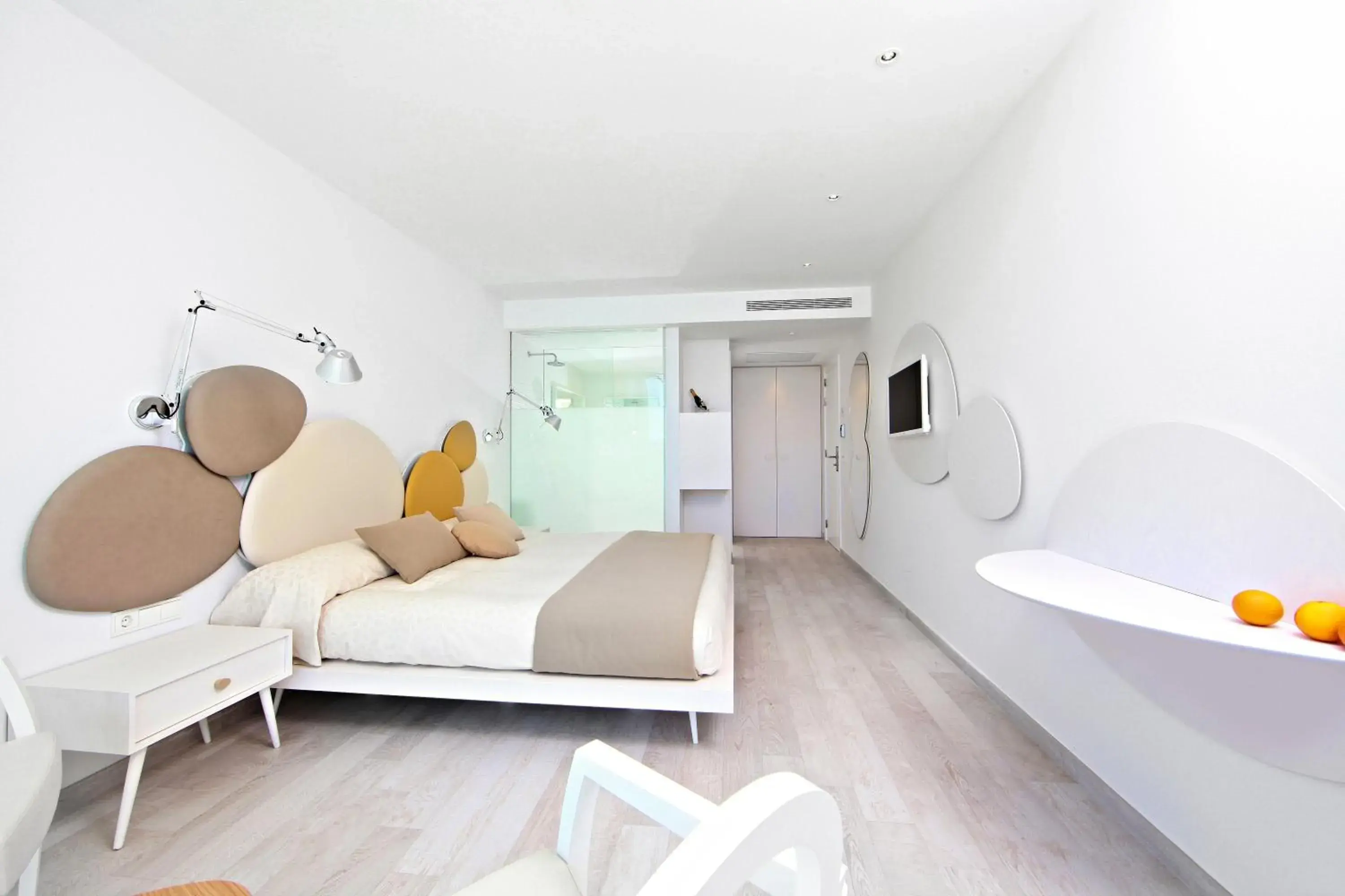 Bed in Son Moll Sentits Hotel & Spa - Adults Only Bed in Son Moll Sentits Hotel & Spa - Adults Only