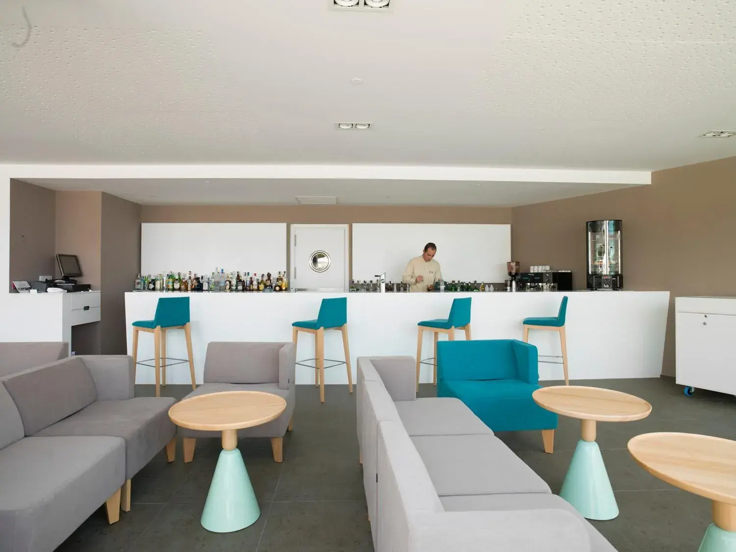 Lounge or bar in Son Moll Sentits Hotel & Spa - Adults Only Lounge or bar in Son Moll Sentits Hotel & Spa - Adults Only