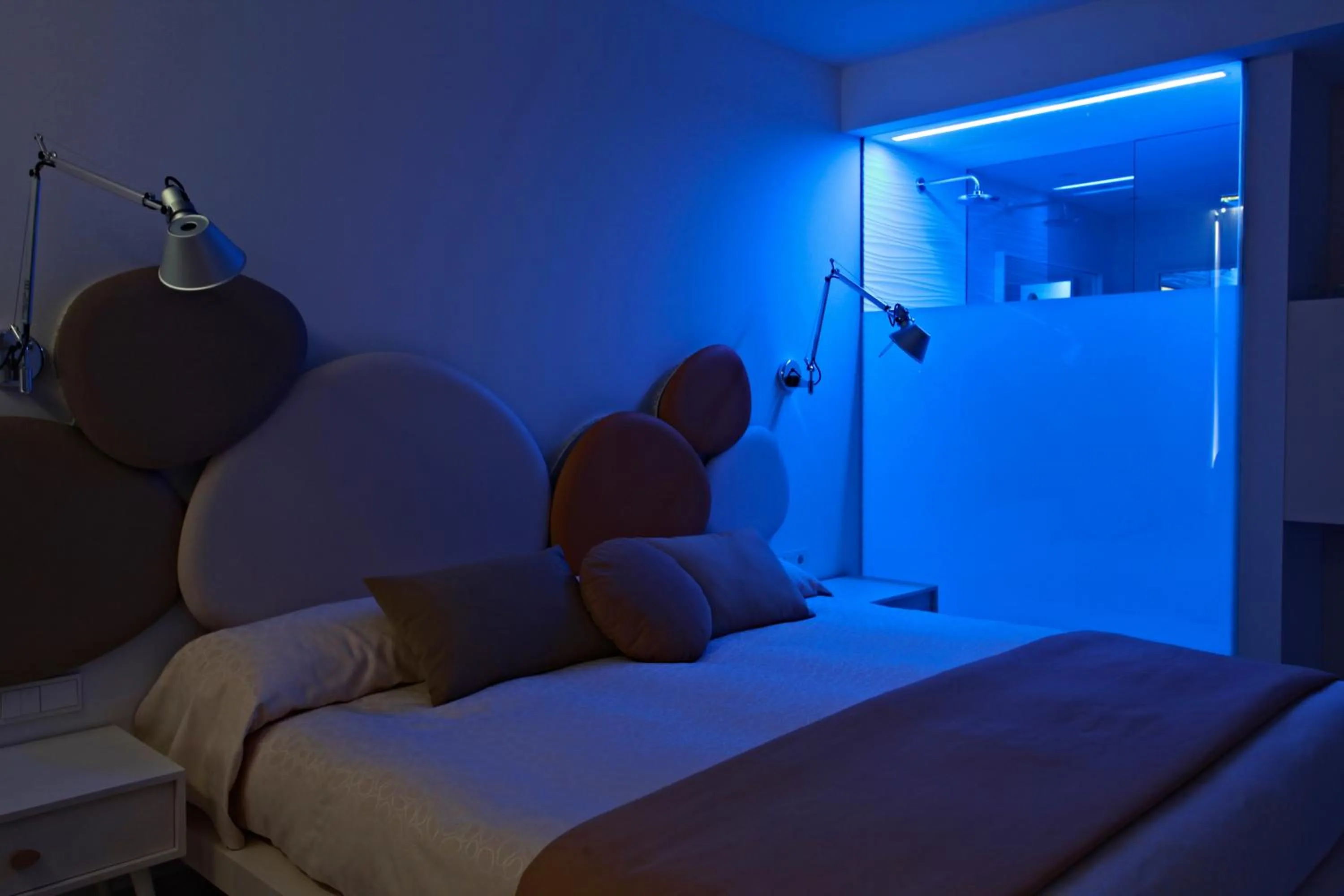 Bed in Son Moll Sentits Hotel & Spa - Adults Only