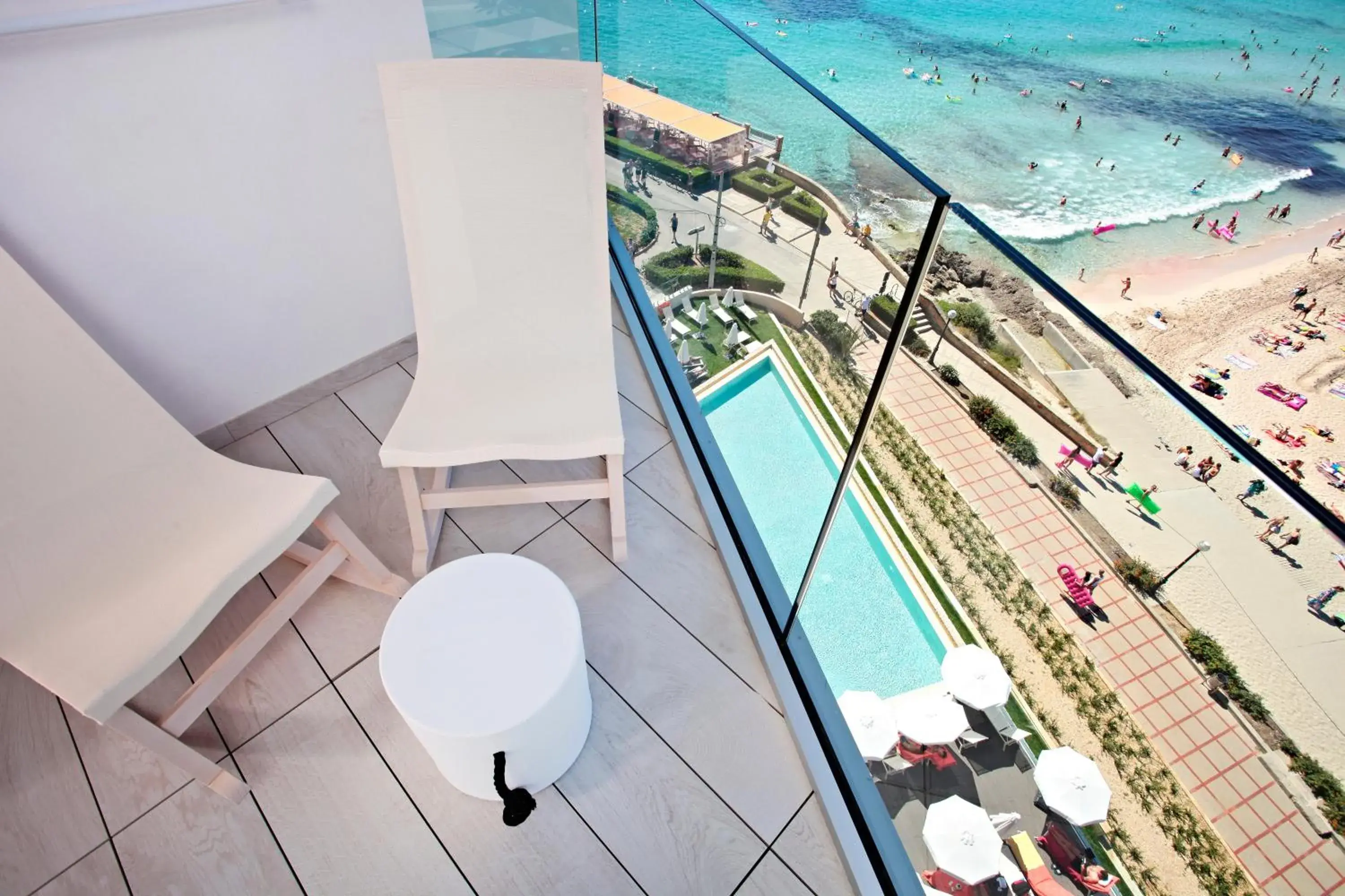 Sea view in Son Moll Sentits Hotel & Spa - Adults Only Sea view in Son Moll Sentits Hotel & Spa - Adults Only