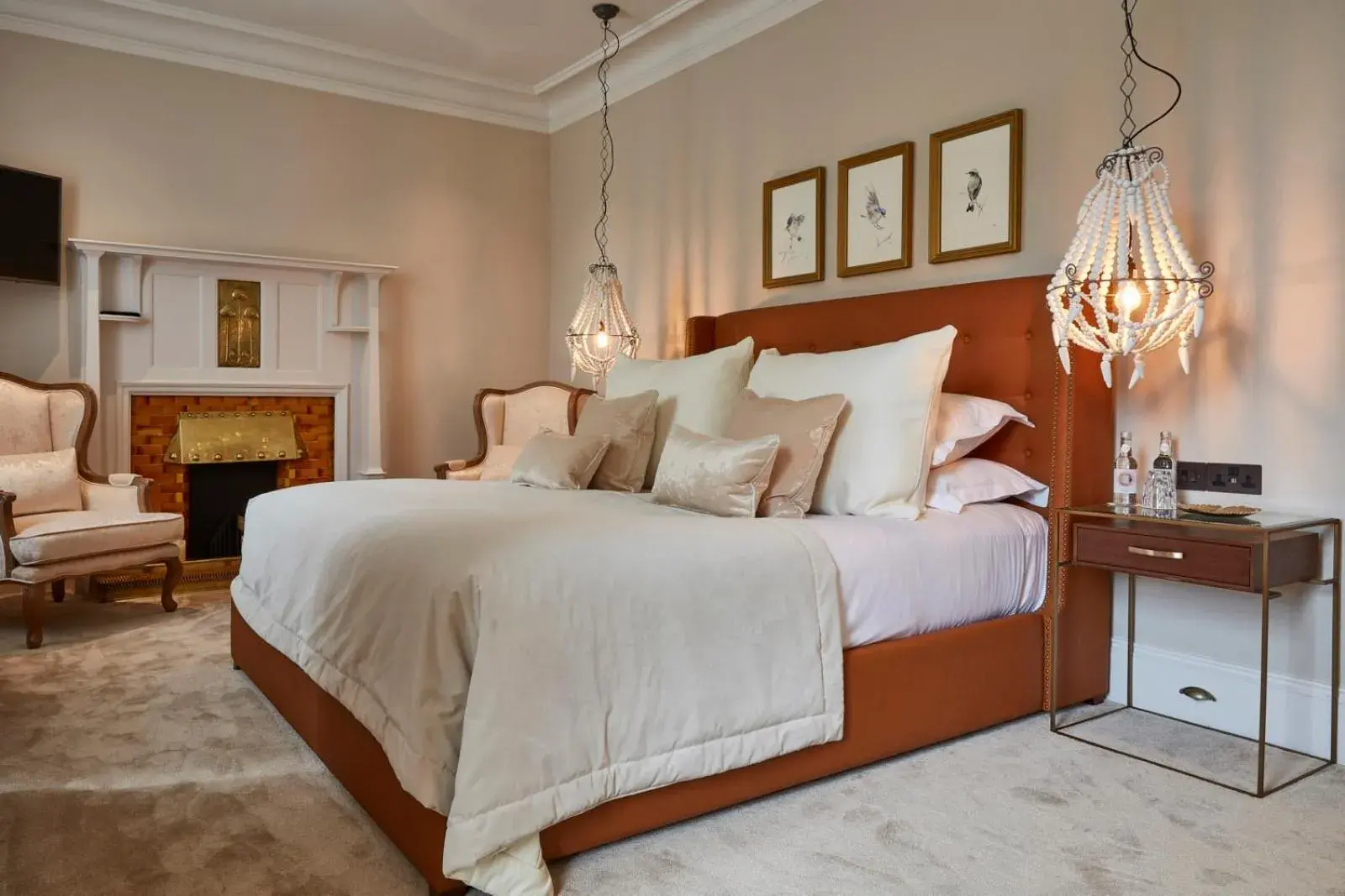 Deluxe King Room - single occupancy in Lympstone Manor Hotel Restaurant & Vineyard - Relais & Chateaux Deluxe King Room - single occupancy in Lympstone Manor Hotel Restaurant & Vineyard - Relais & Chateaux