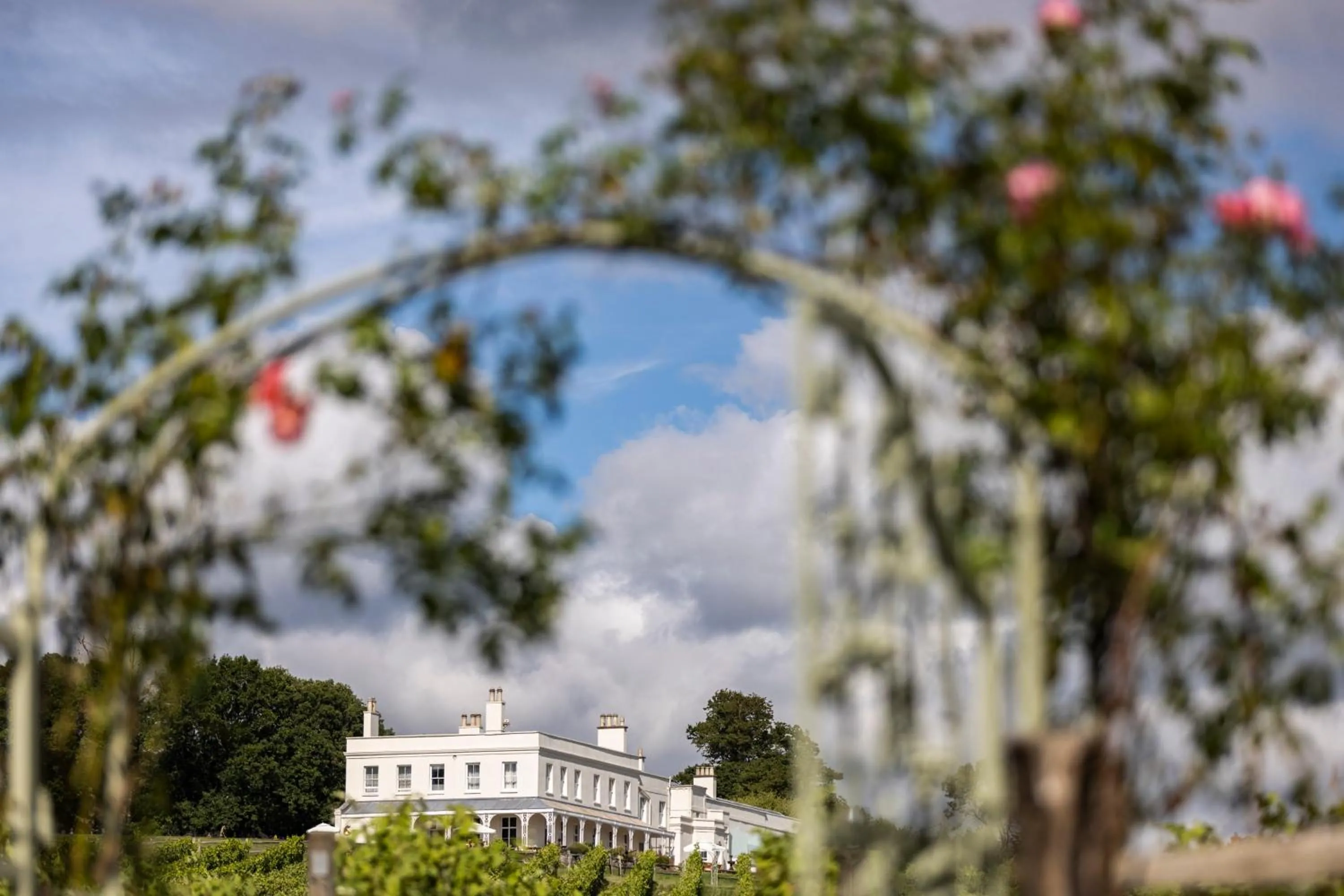 Property building in Lympstone Manor Hotel Restaurant & Vineyard - Relais & Chateaux