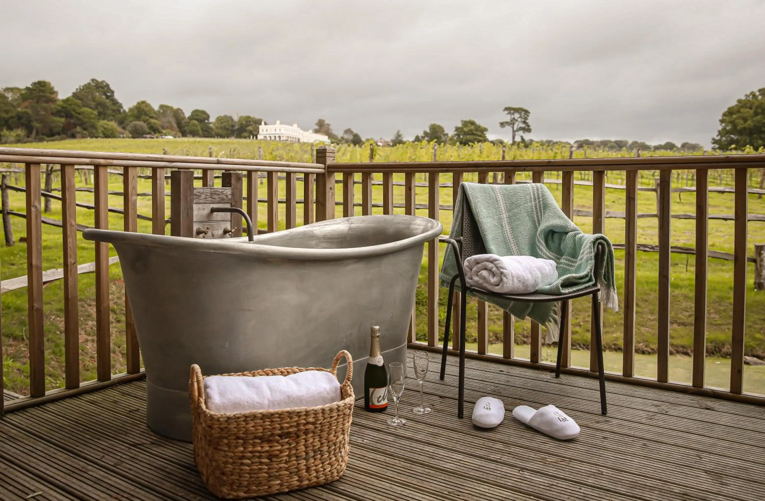 Natural landscape in Lympstone Manor Hotel Restaurant & Vineyard - Relais & Chateaux