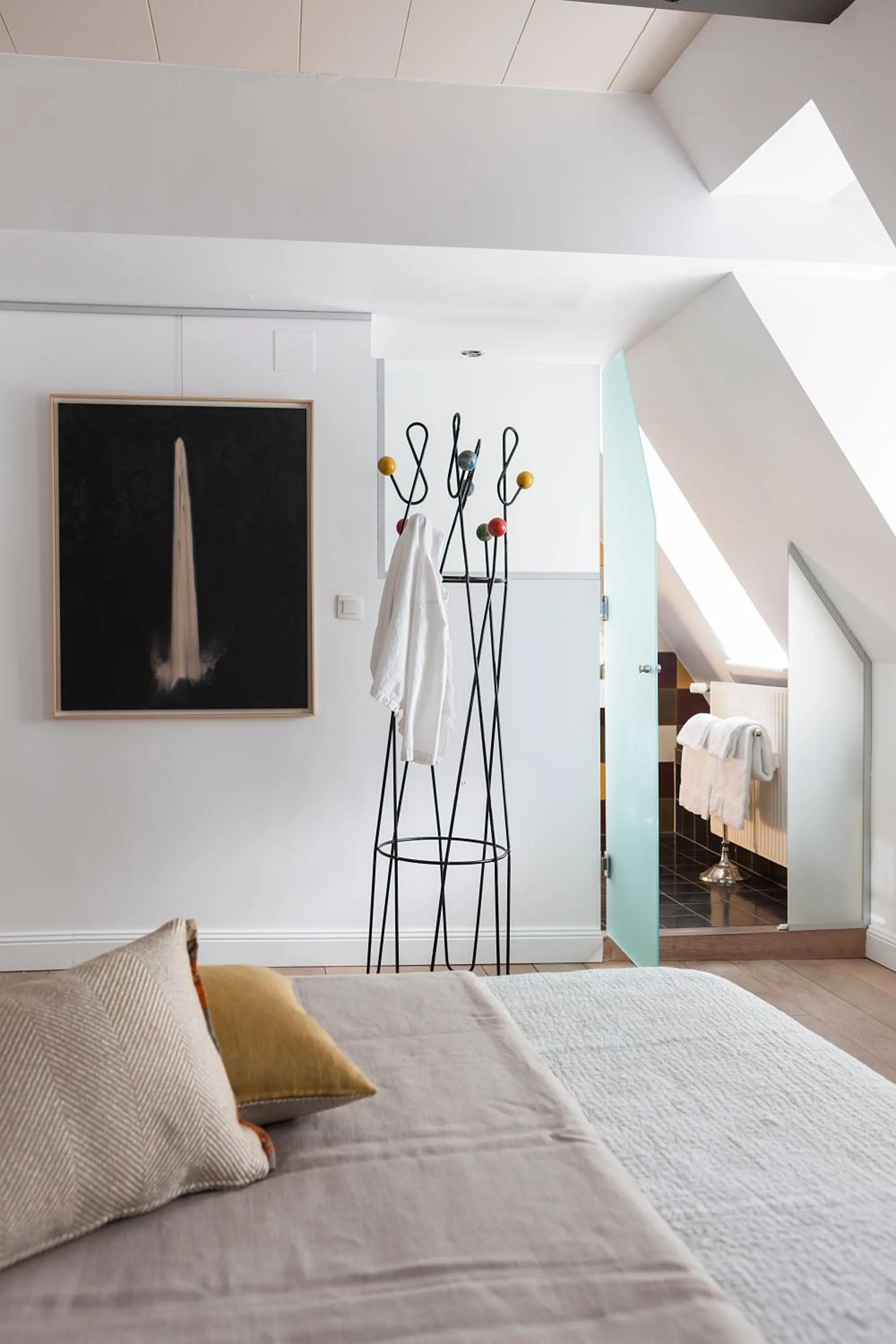 Bathroom in Hôtel Restaurant Le Chut - Petite France