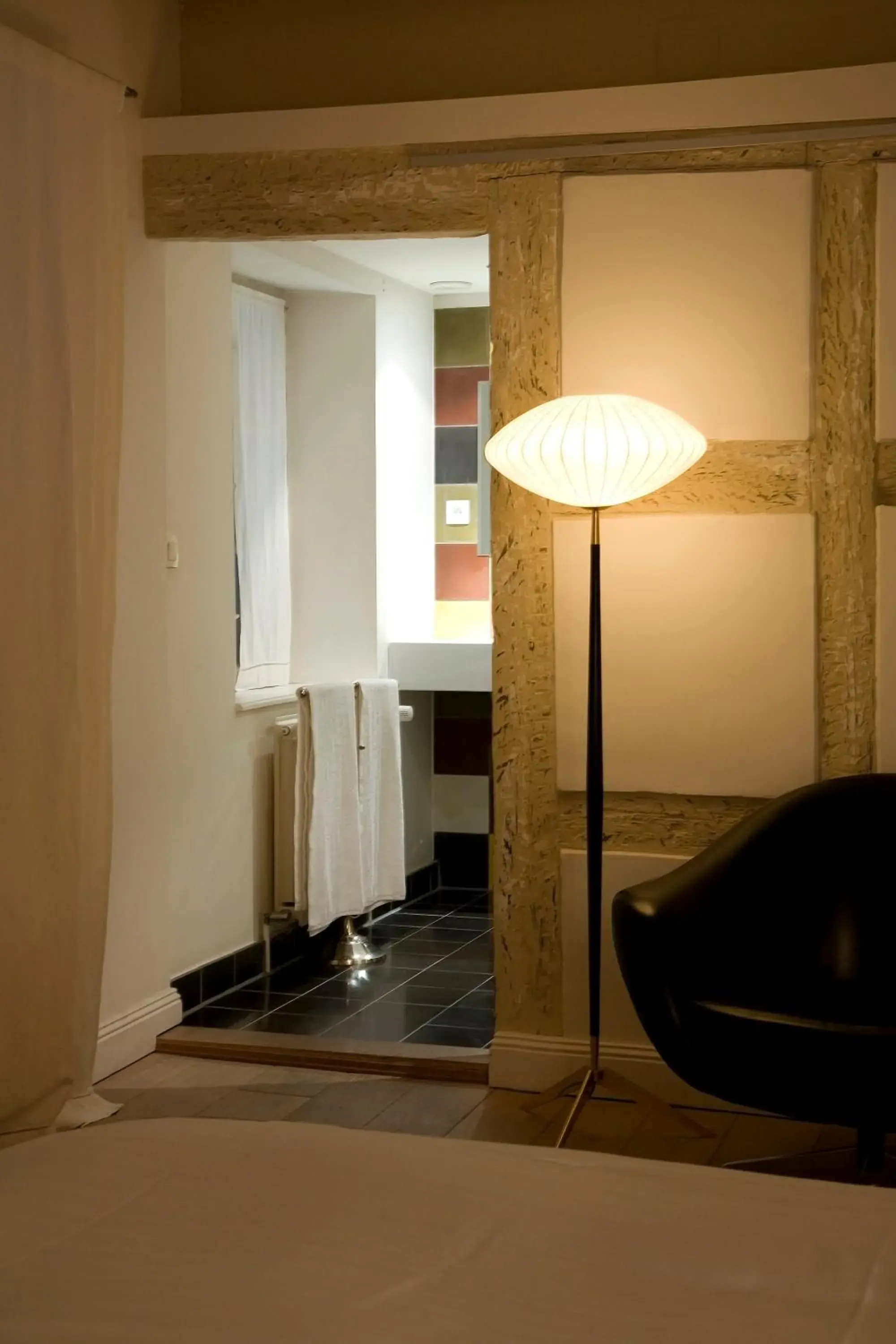 Bathroom in Hôtel Restaurant Le Chut - Petite France