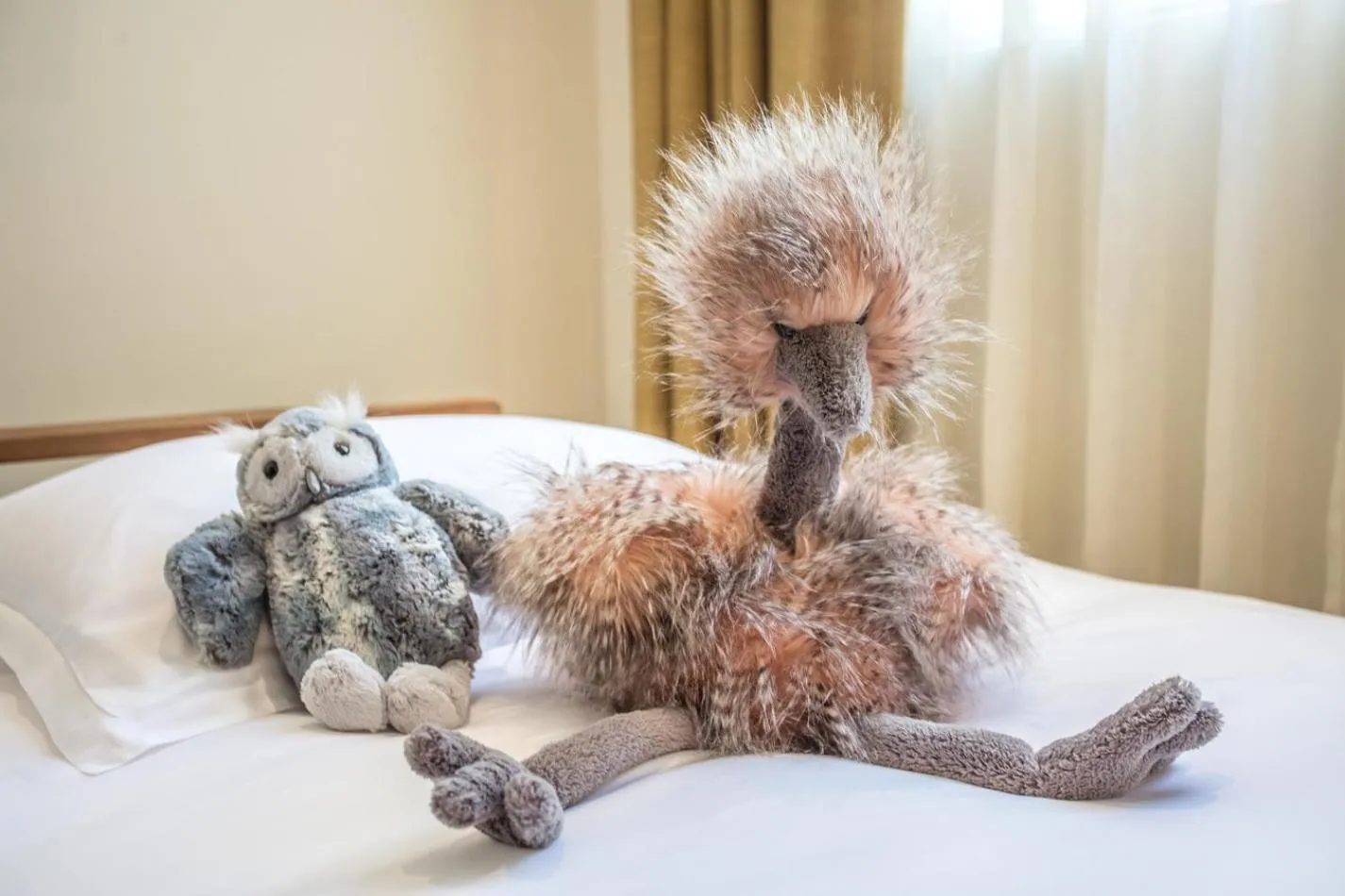 Bed in Hotel Marignan Champs-Elysées