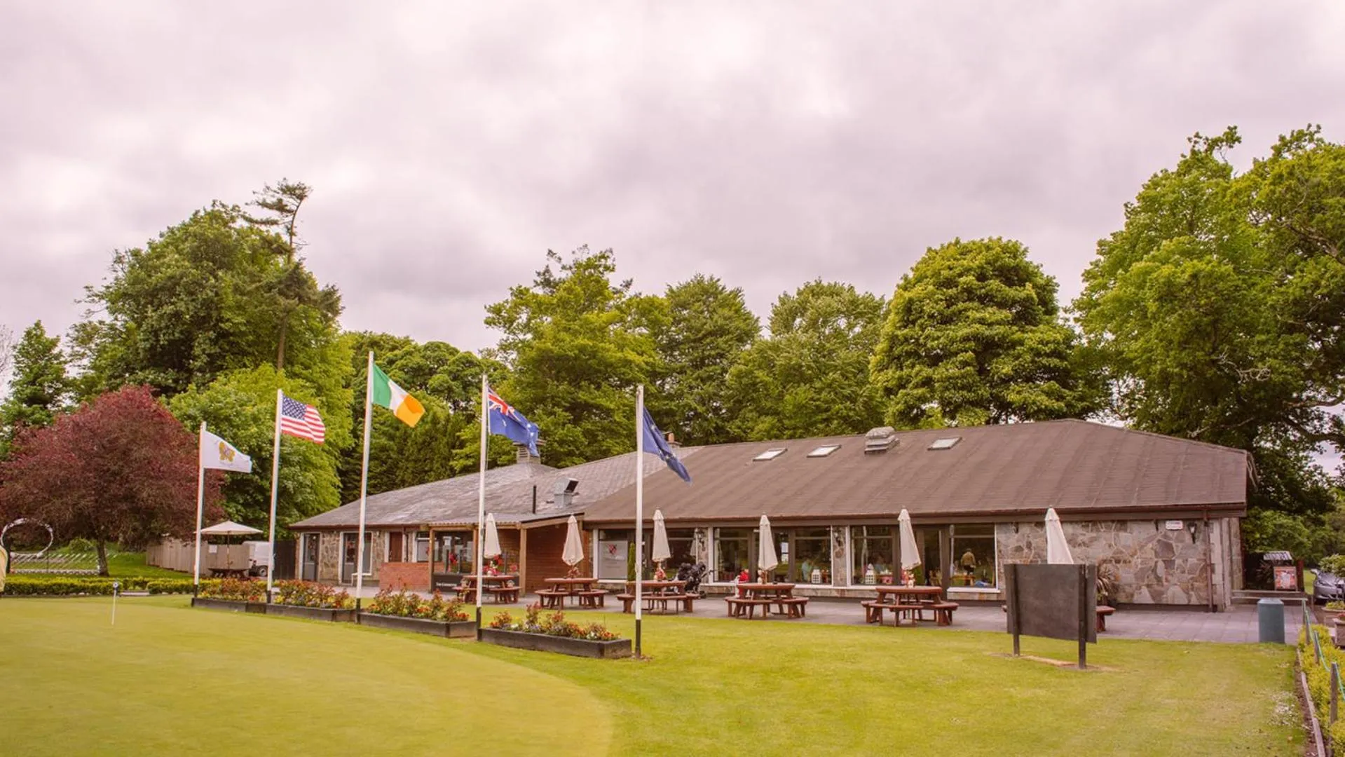 Property building in Waterford Castle Hotel Lodges