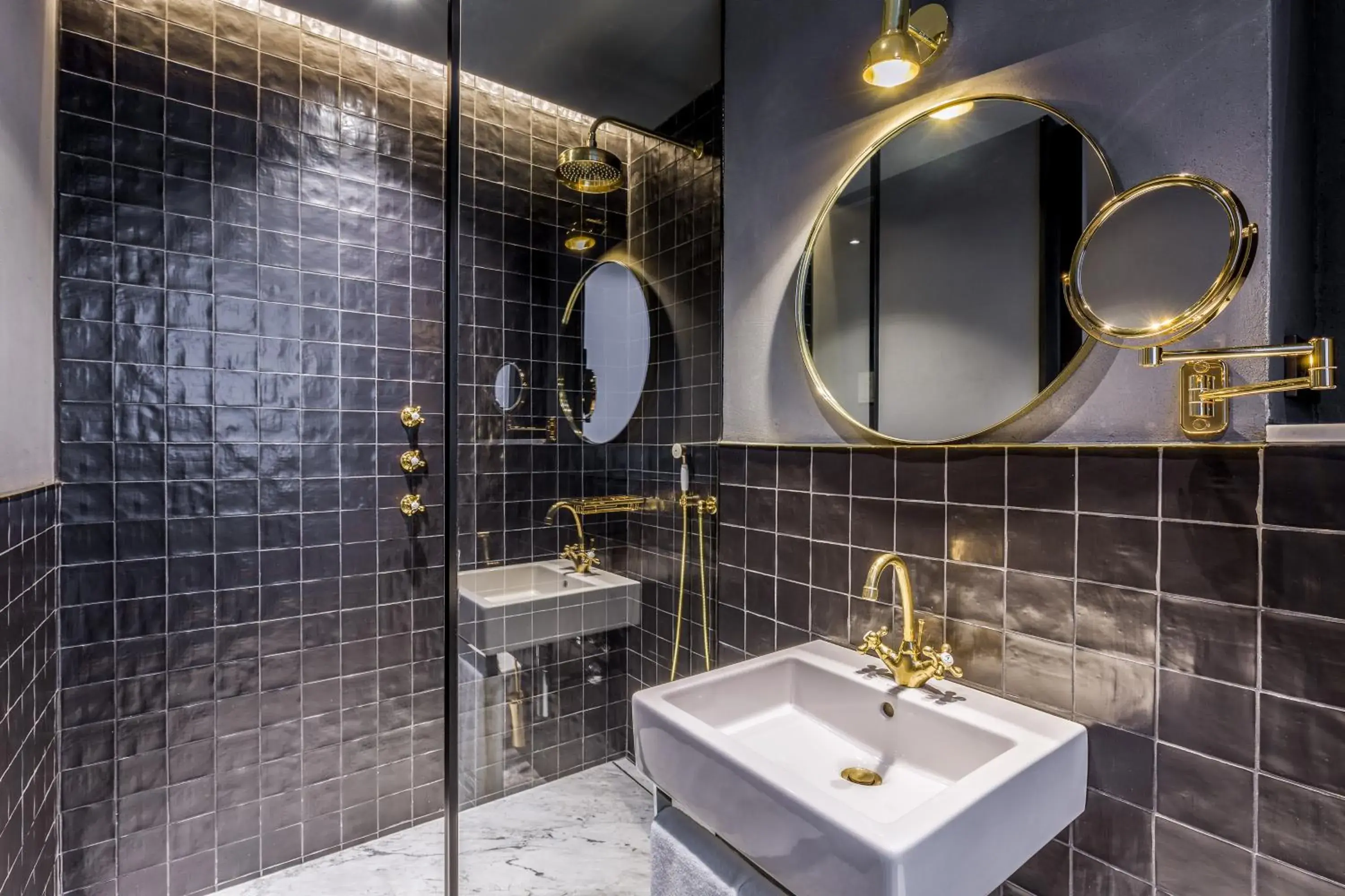 Bathroom in Room Mate Collection Gerard, Barcelona Bathroom in Room Mate Collection Gerard, Barcelona