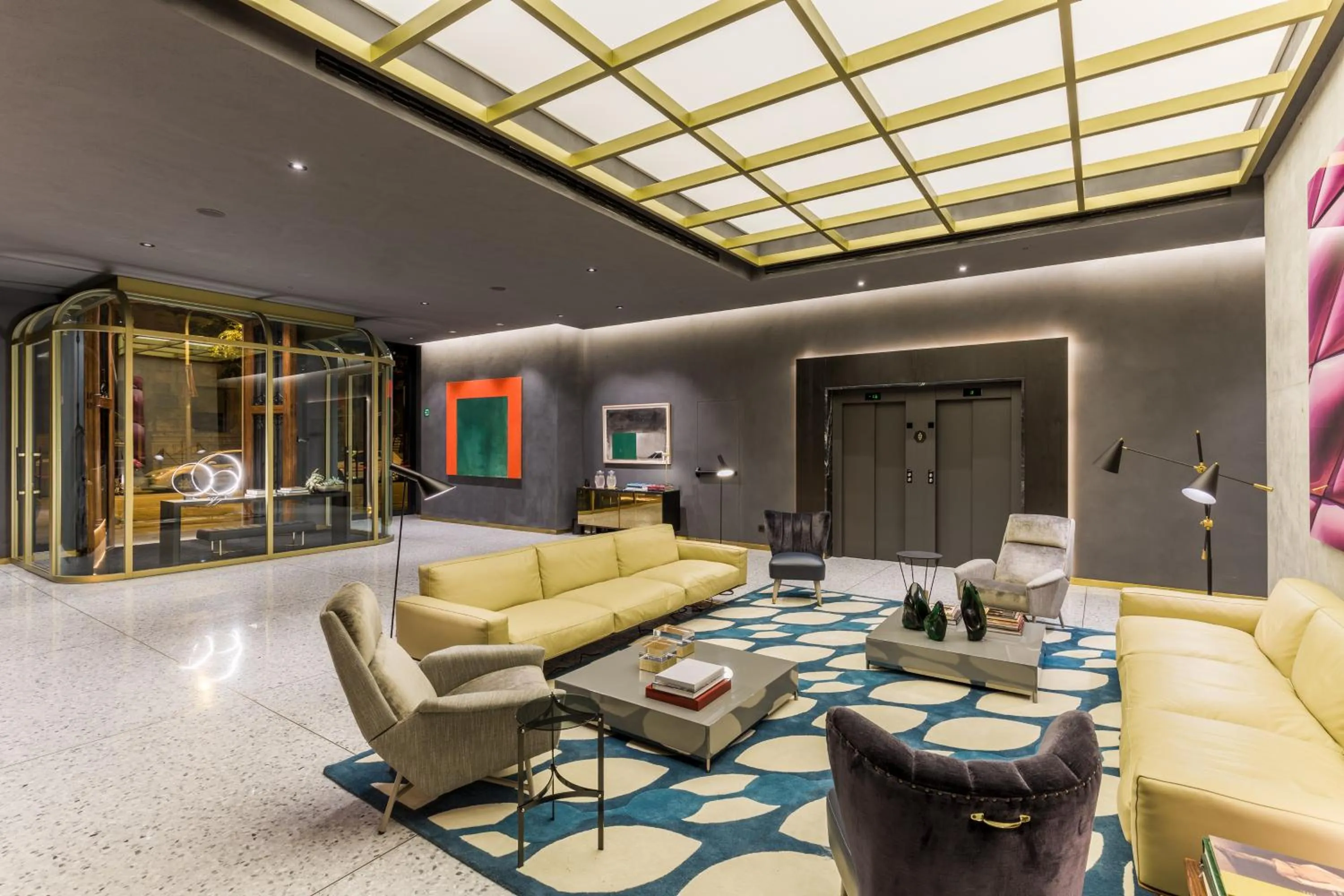 Lobby or reception in Room Mate Collection Gerard, Barcelona