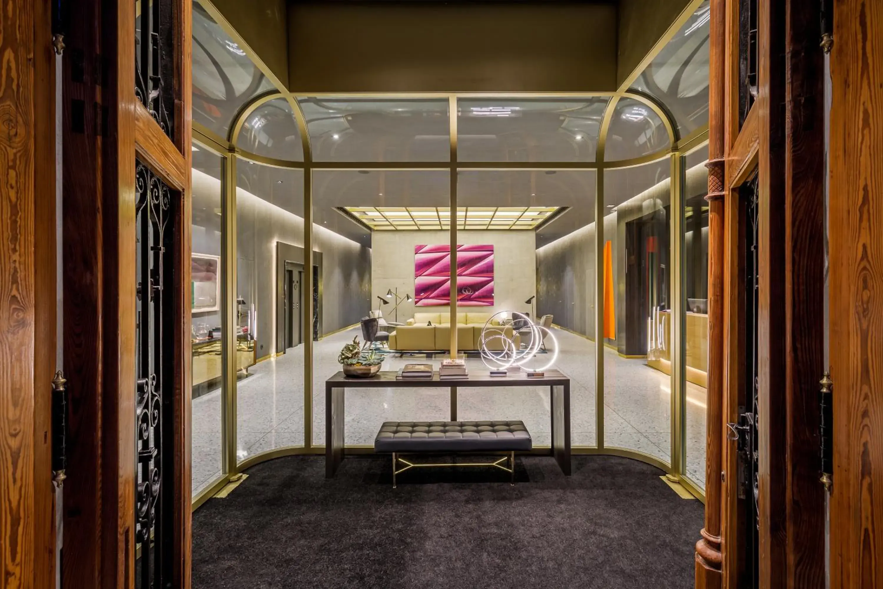 Lobby or reception, Bed in Room Mate Collection Gerard, Barcelona Lobby or reception, Bed in Room Mate Collection Gerard, Barcelona