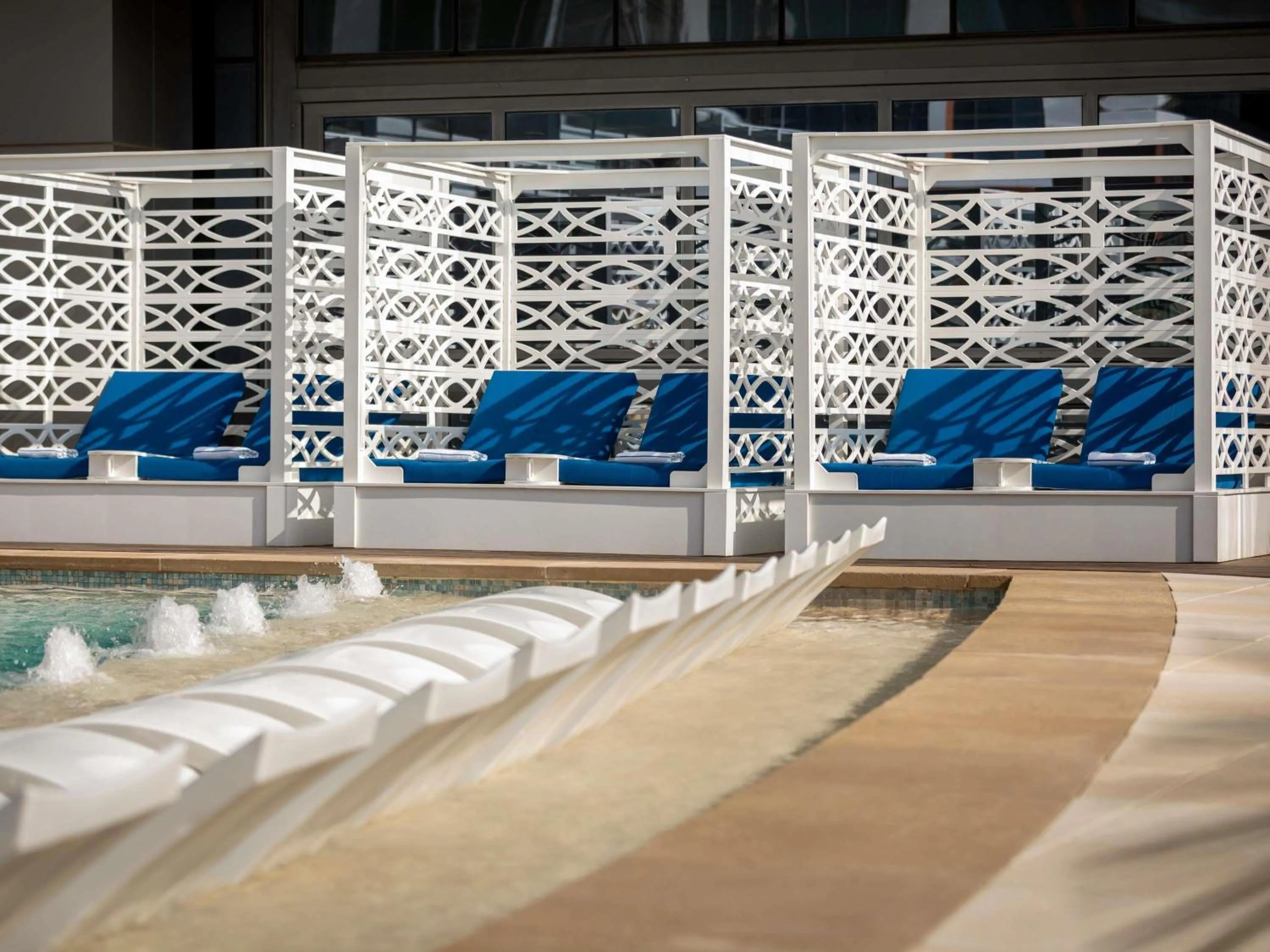 Pool view in Fairmont Austin