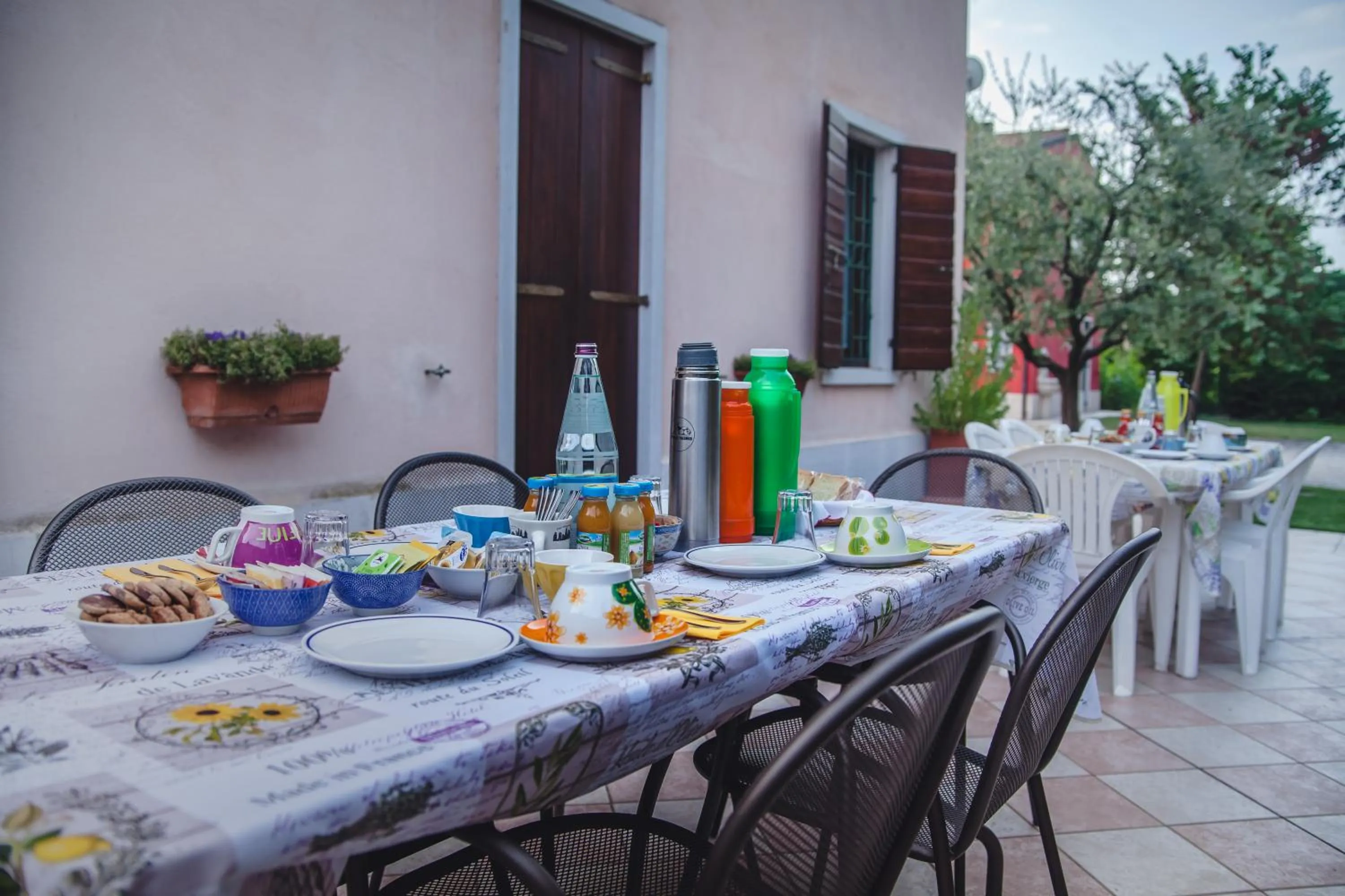 Garden in B&B La Tamerice