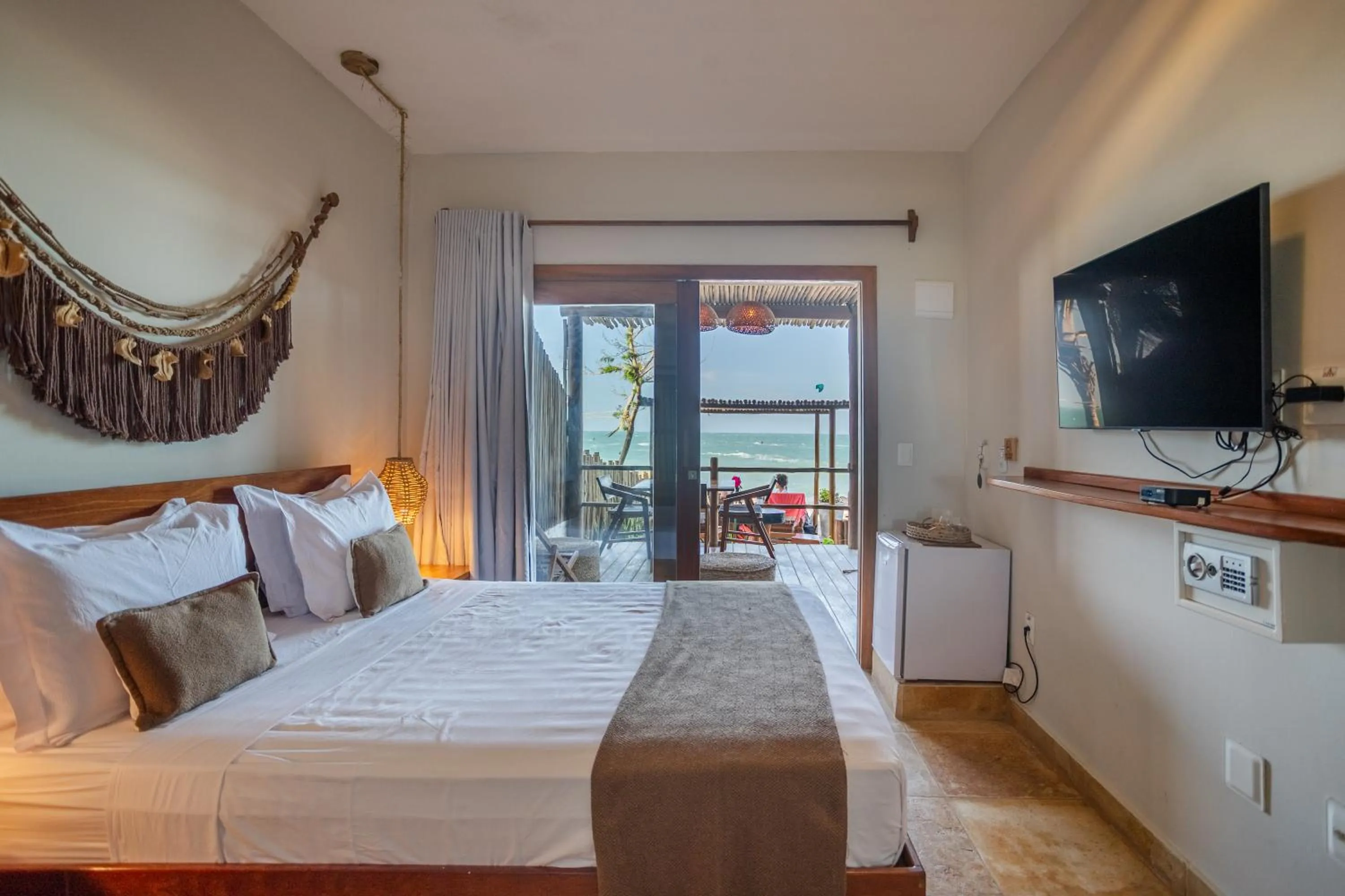 Bed in Pousada Preamar