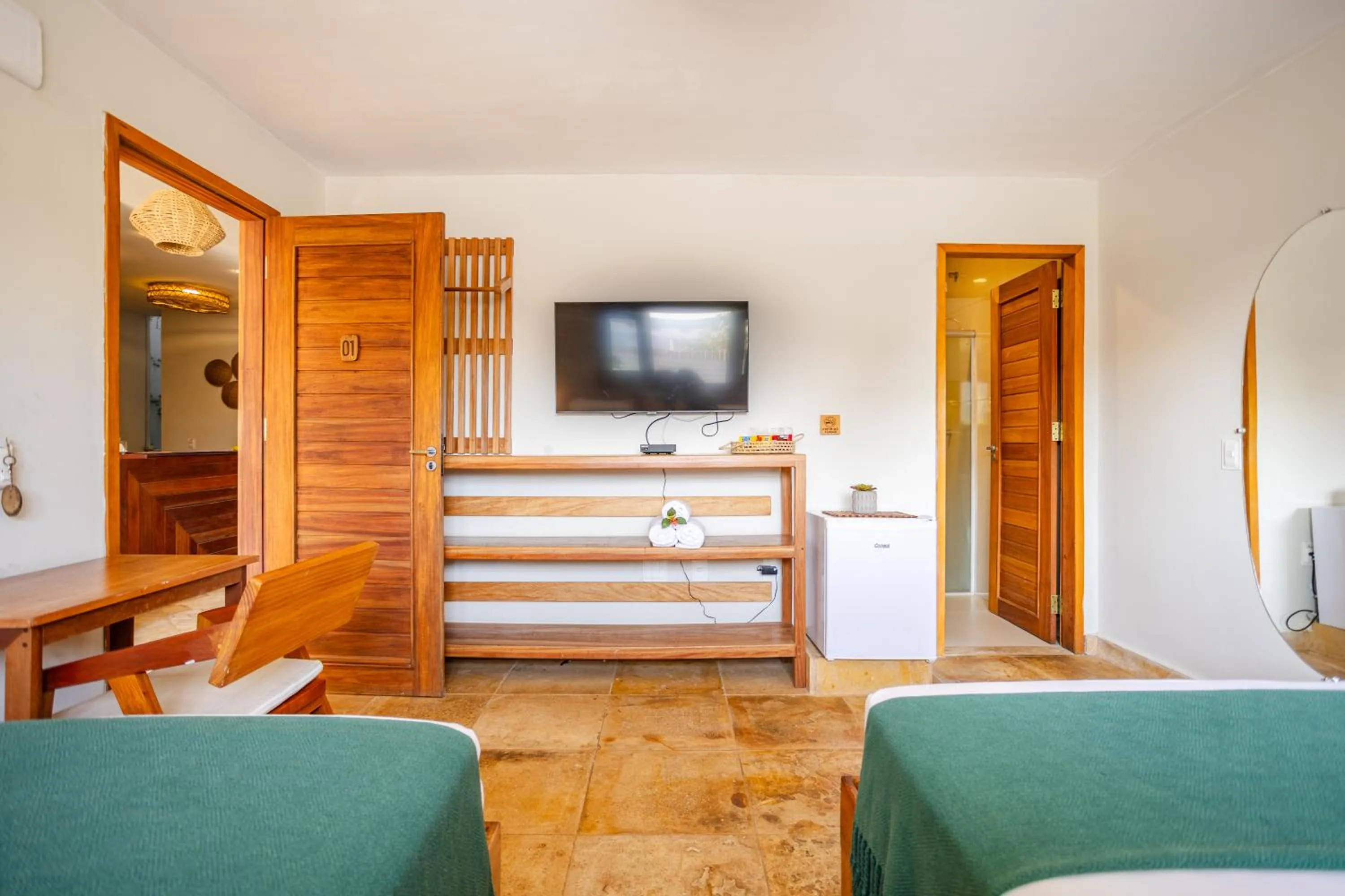 Bed in Pousada Preamar