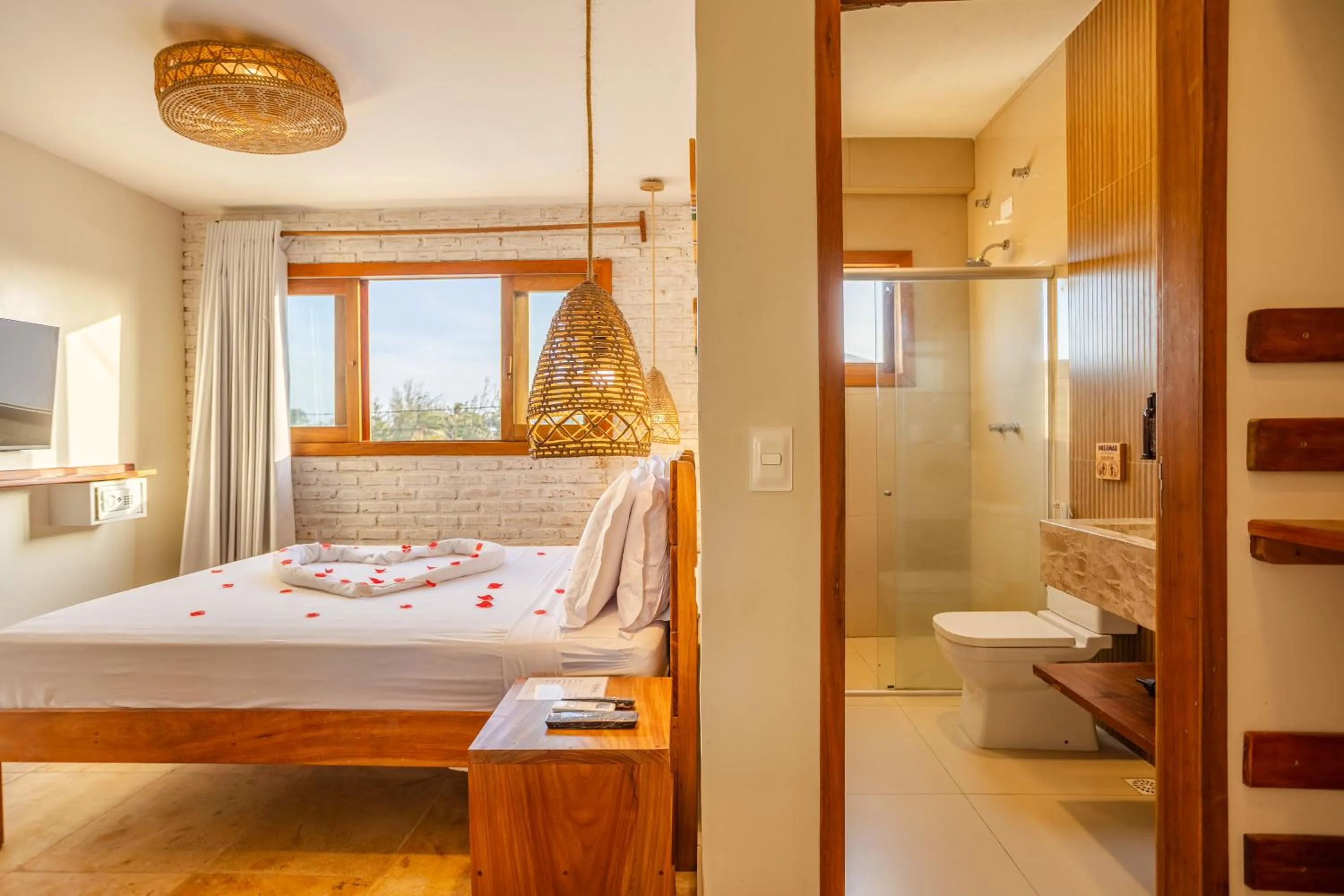 Bed in Pousada Preamar