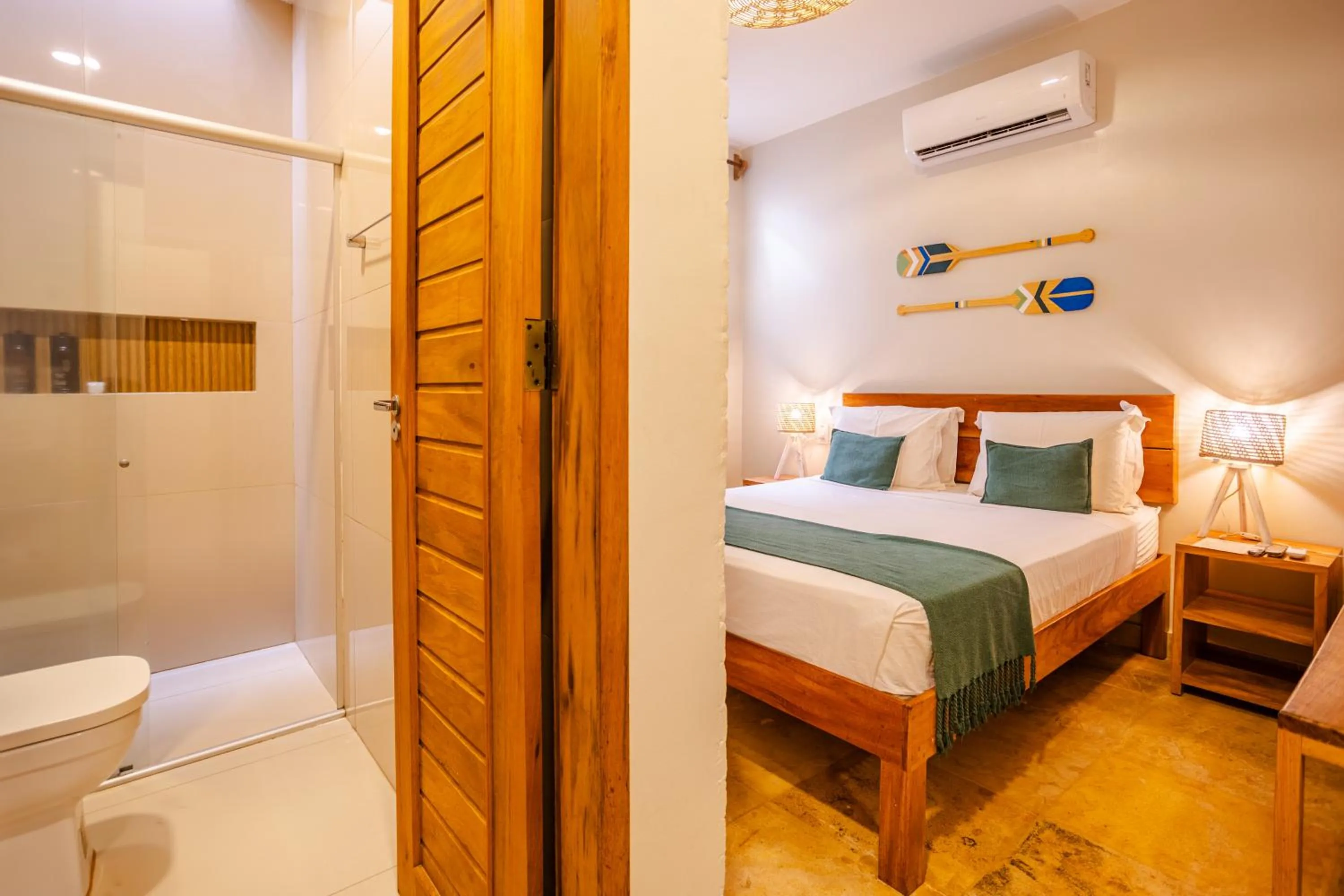 Bed in Pousada Preamar