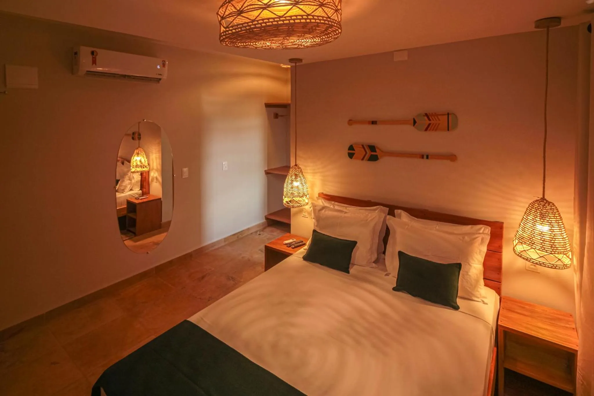 Bed in Pousada Preamar