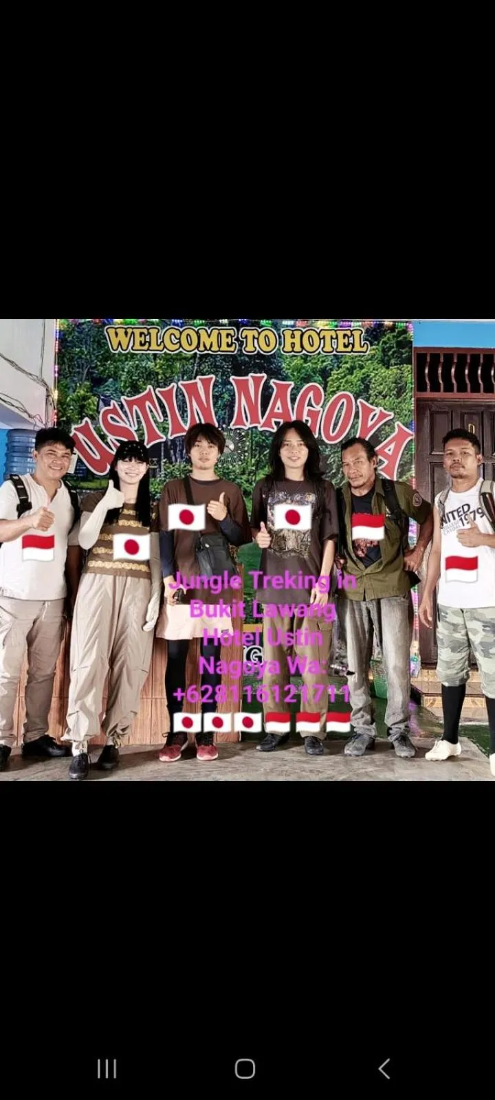 Ustin Nagoya Bukit Lawang Orangutan Trekking & transport only book with us