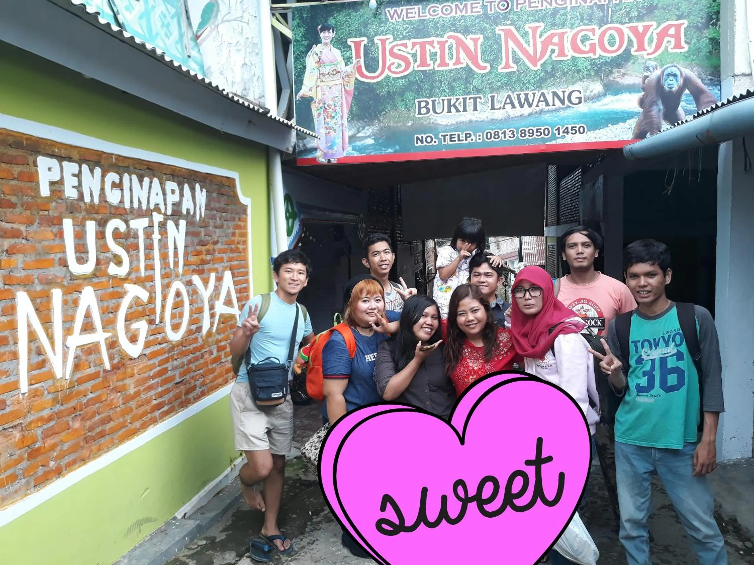 Property building in Ustin Nagoya Bukit Lawang Orangutan Trekking & transport only book with us