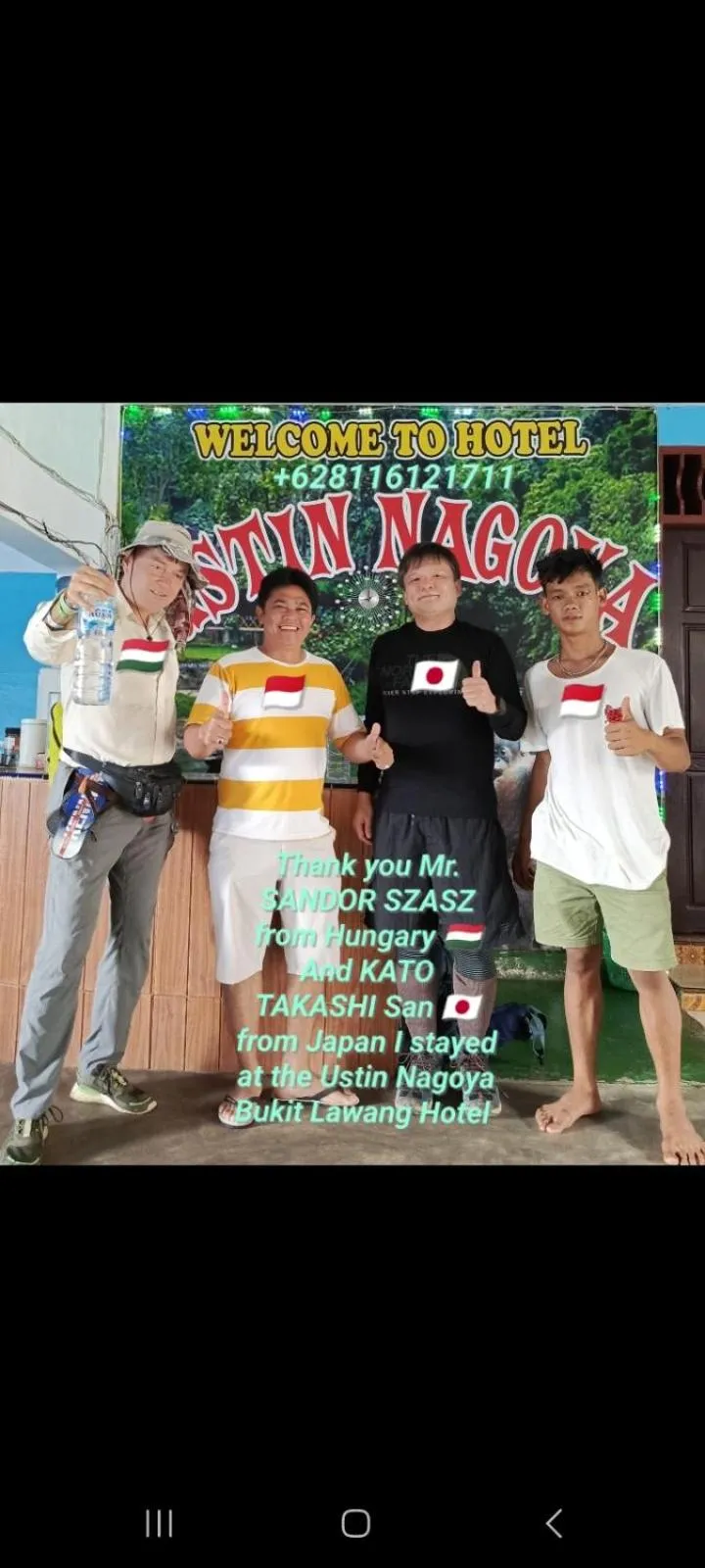 Ustin Nagoya Bukit Lawang Orangutan Trekking & transport only book with us
