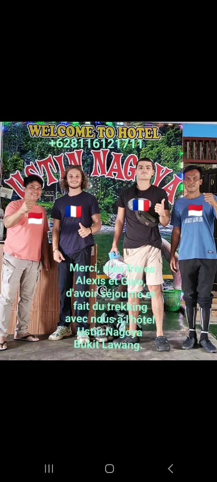 Ustin Nagoya Bukit Lawang Orangutan Trekking & transport only book with us