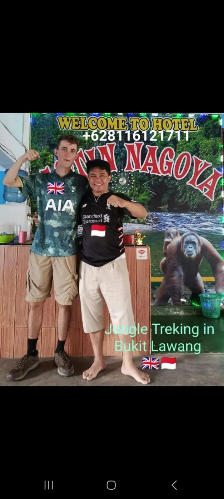 Ustin Nagoya Bukit Lawang Orangutan Trekking & transport only book with us