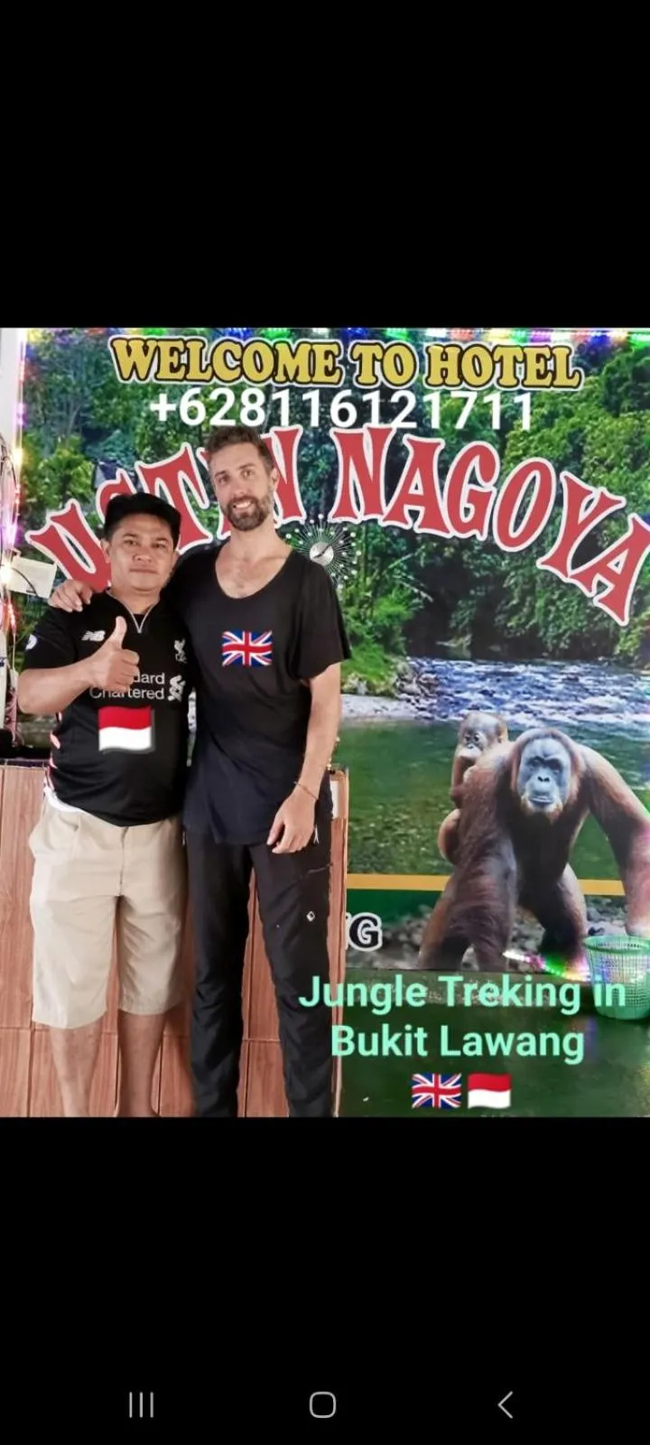 Ustin Nagoya Bukit Lawang Orangutan Trekking & transport only book with us