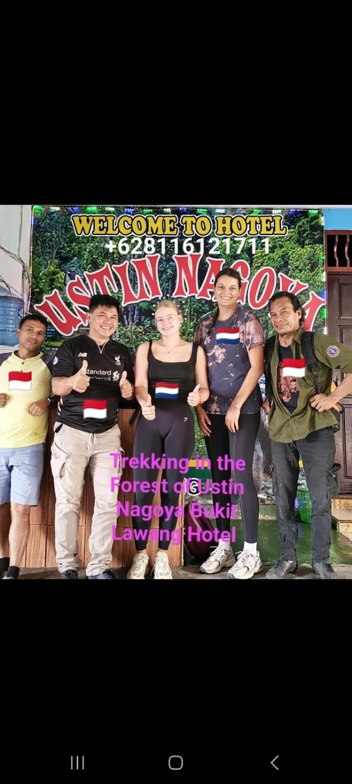 Ustin Nagoya Bukit Lawang Orangutan Trekking & transport only book with us