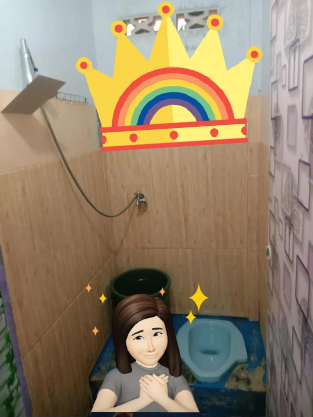 Bathroom in Ustin Nagoya Bukit Lawang Orangutan Trekking & transport only book with us