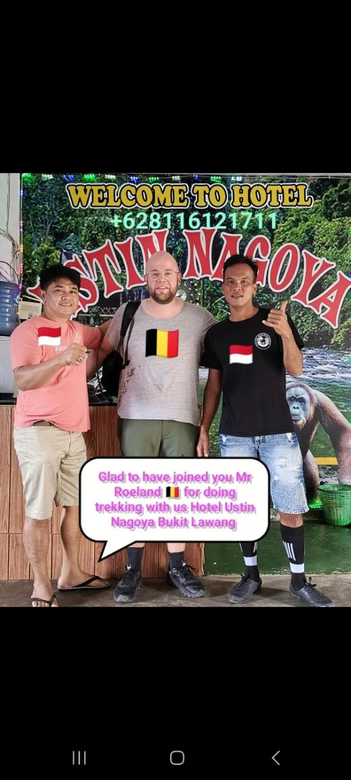 Ustin Nagoya Bukit Lawang Orangutan Trekking & transport only book with us