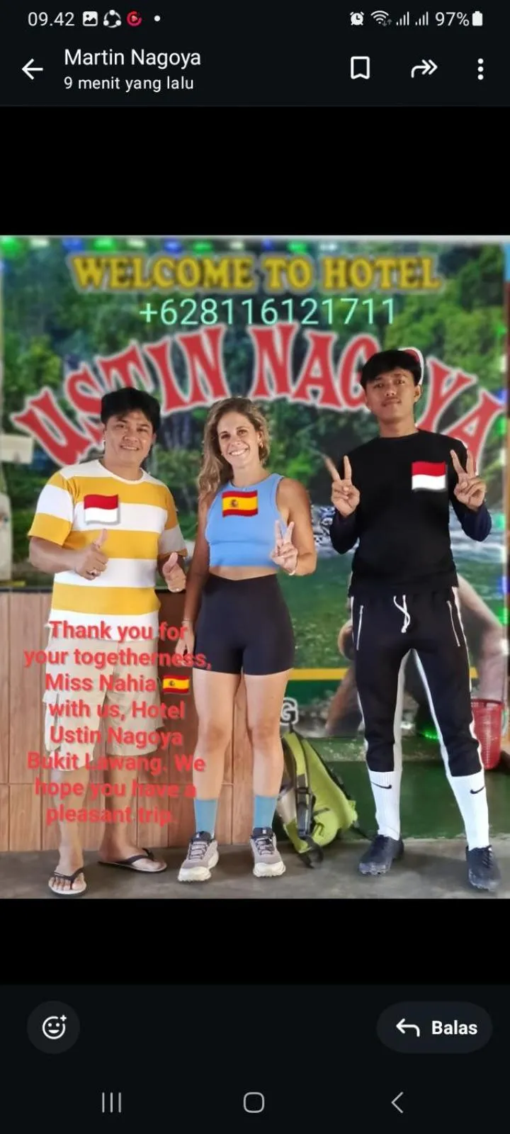 Ustin Nagoya Bukit Lawang Orangutan Trekking & transport only book with us