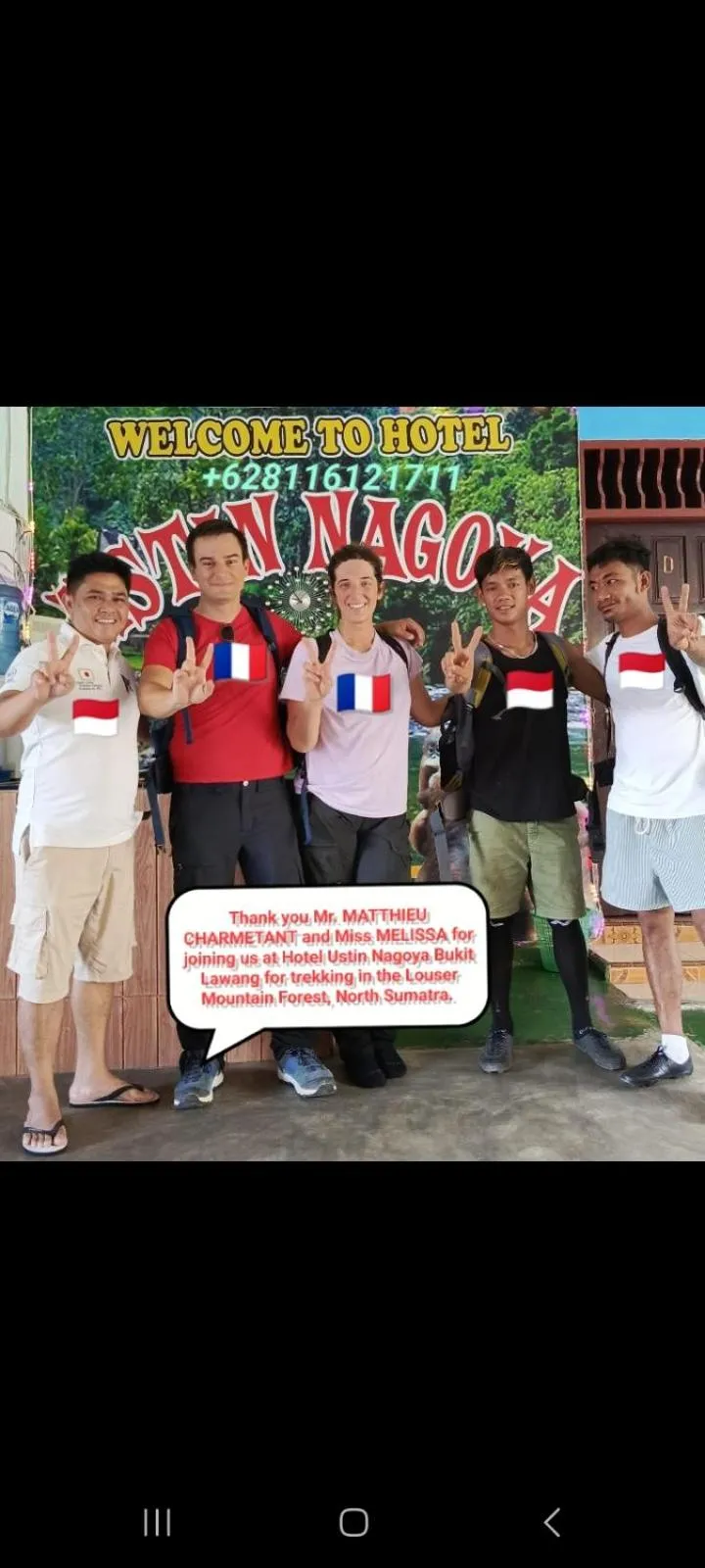 Ustin Nagoya Bukit Lawang Orangutan Trekking & transport only book with us