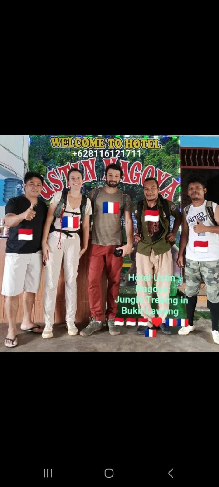Ustin Nagoya Bukit Lawang Orangutan Trekking & transport only book with us