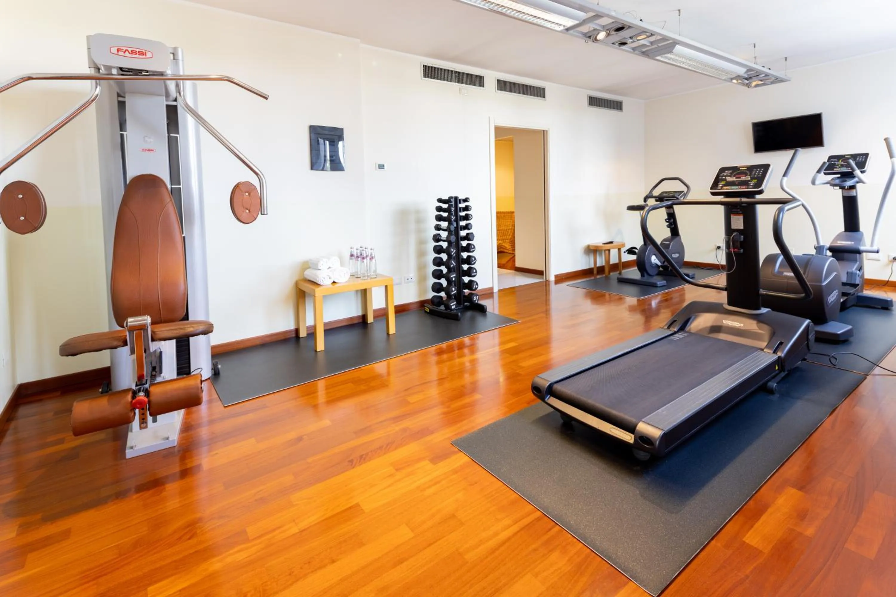 Fitness centre/facilities in Crowne Plaza Venice East by IHG