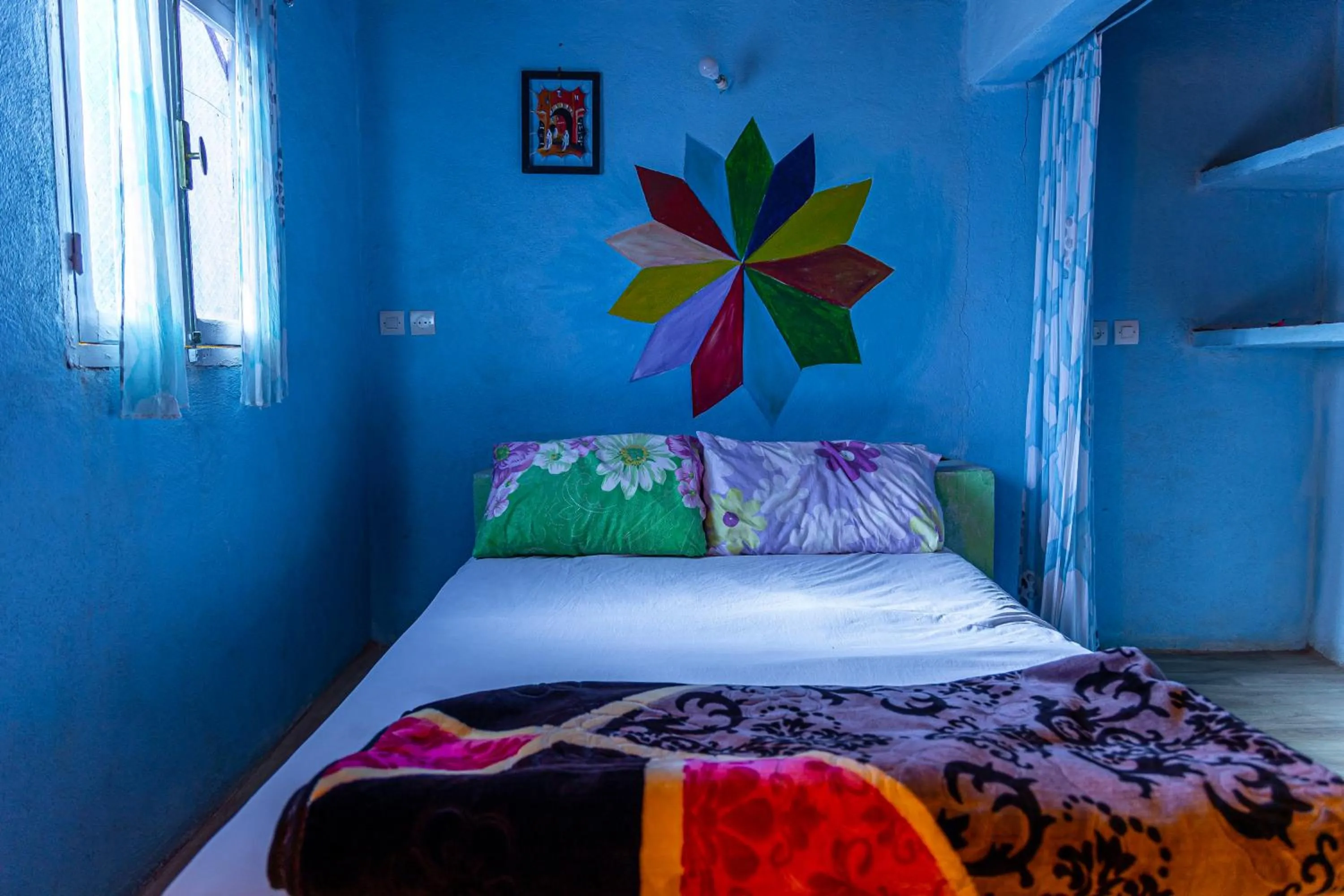 Photo of the whole room, Bed in Auberge Aain Nakhla