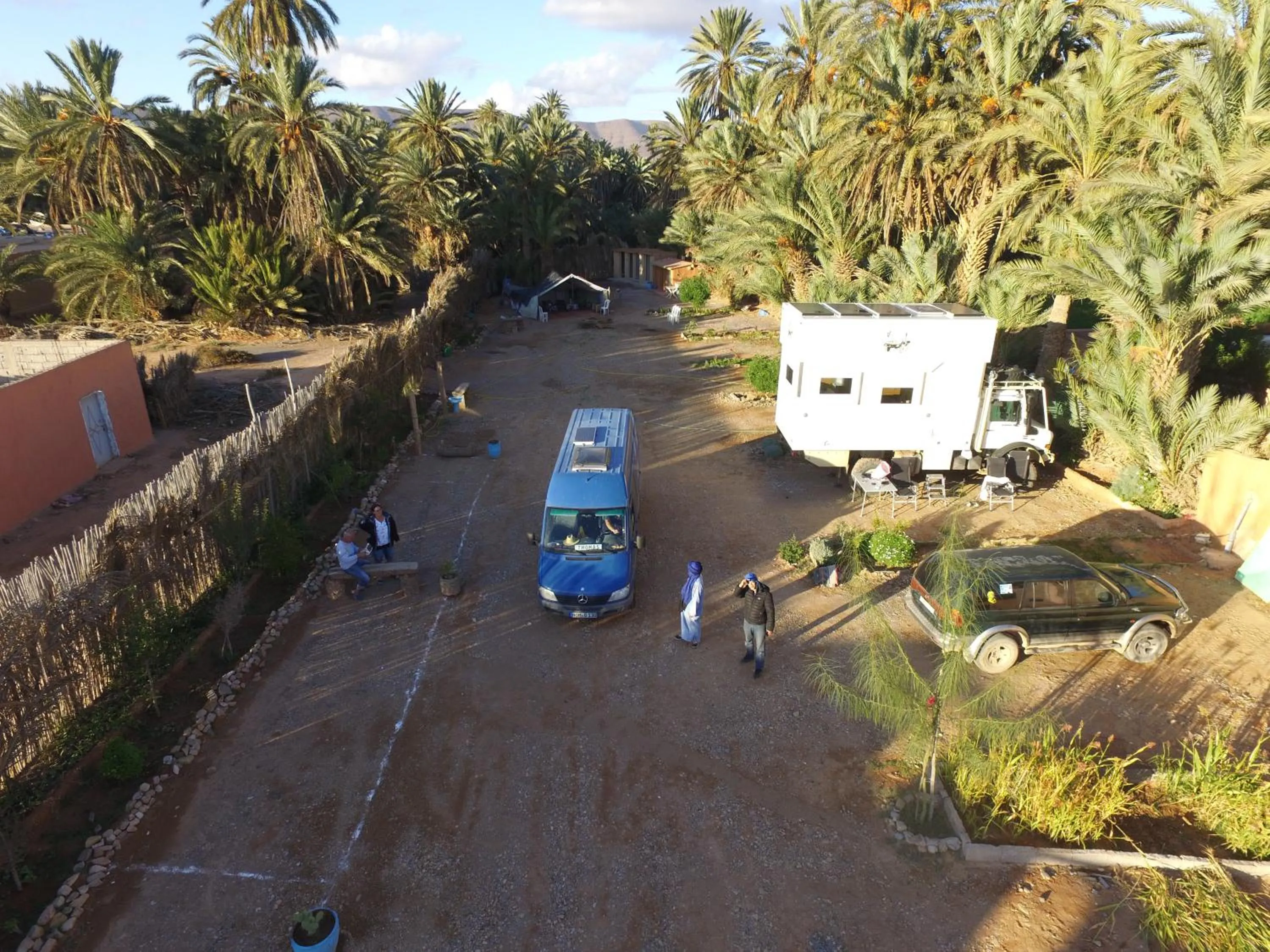 Parking in Auberge Aain Nakhla