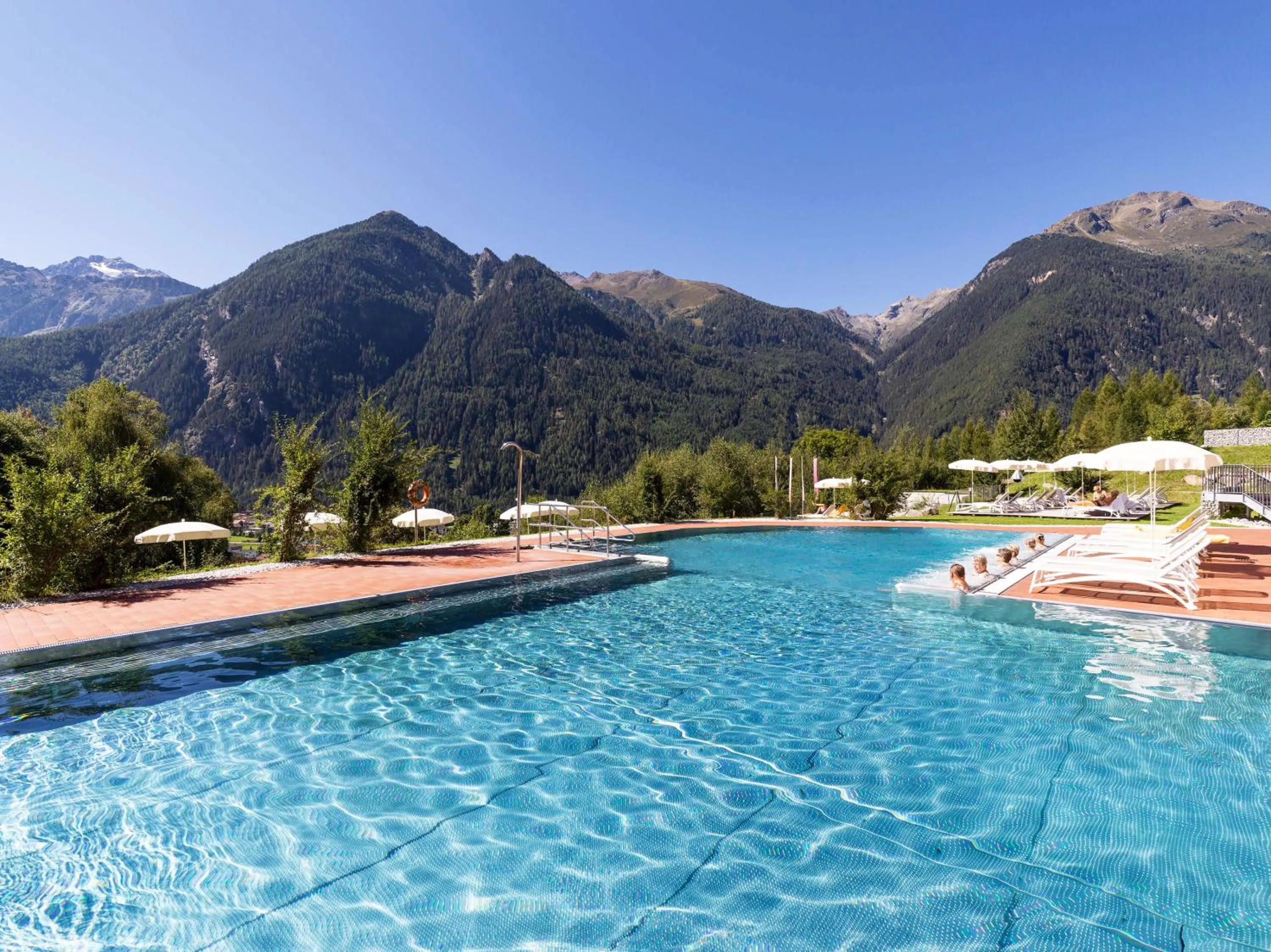 Swimming pool in Vivea Hotel Umhausen im Ötztal