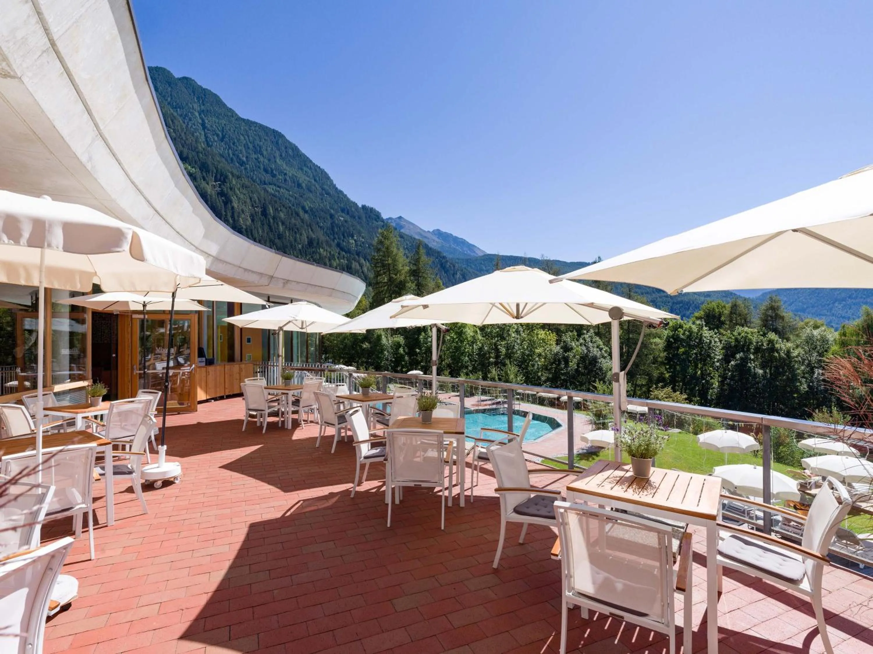Balcony/Terrace in Vivea Hotel Umhausen im Ötztal