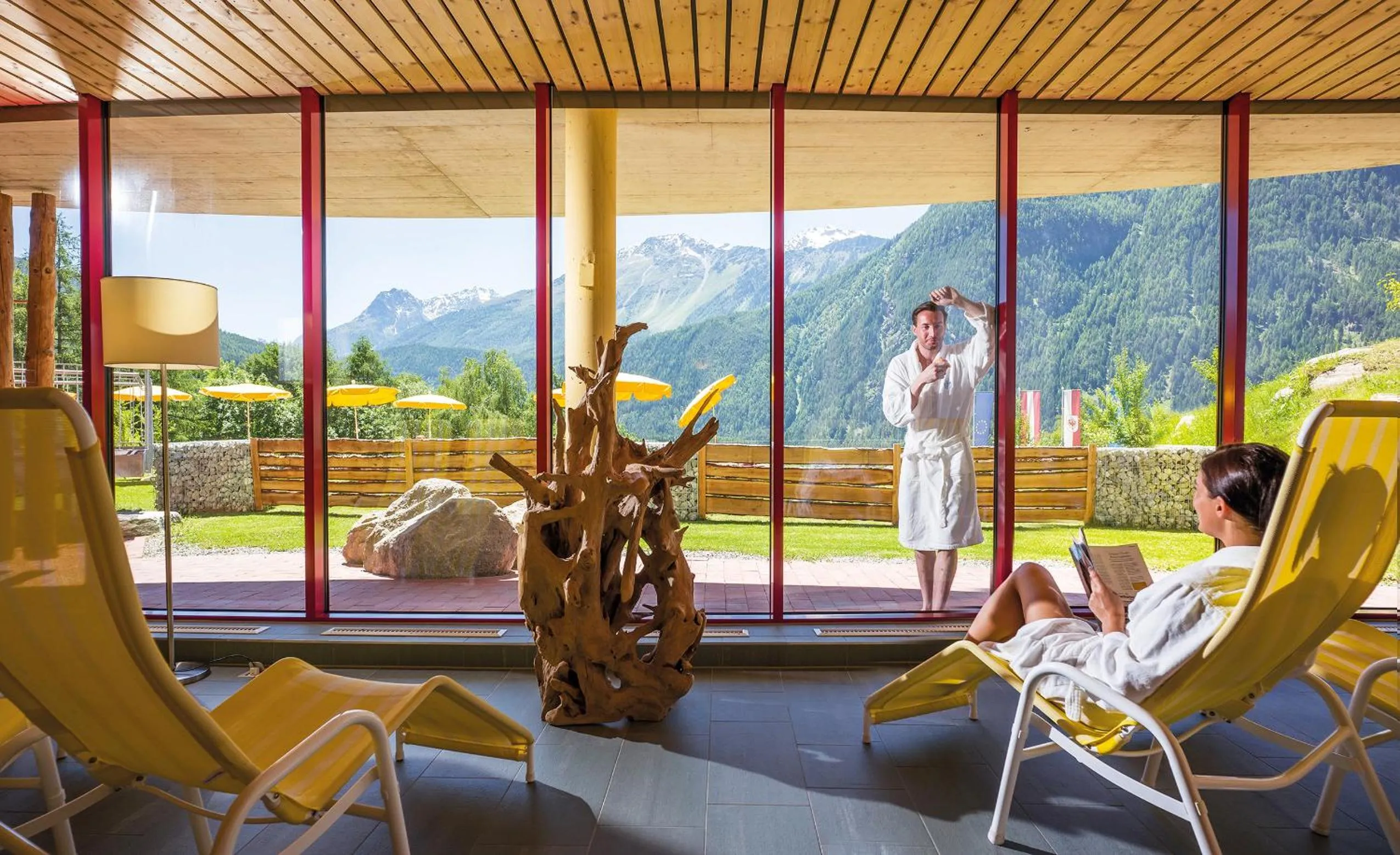 Spa and wellness centre/facilities in Vivea Hotel Umhausen im Ötztal