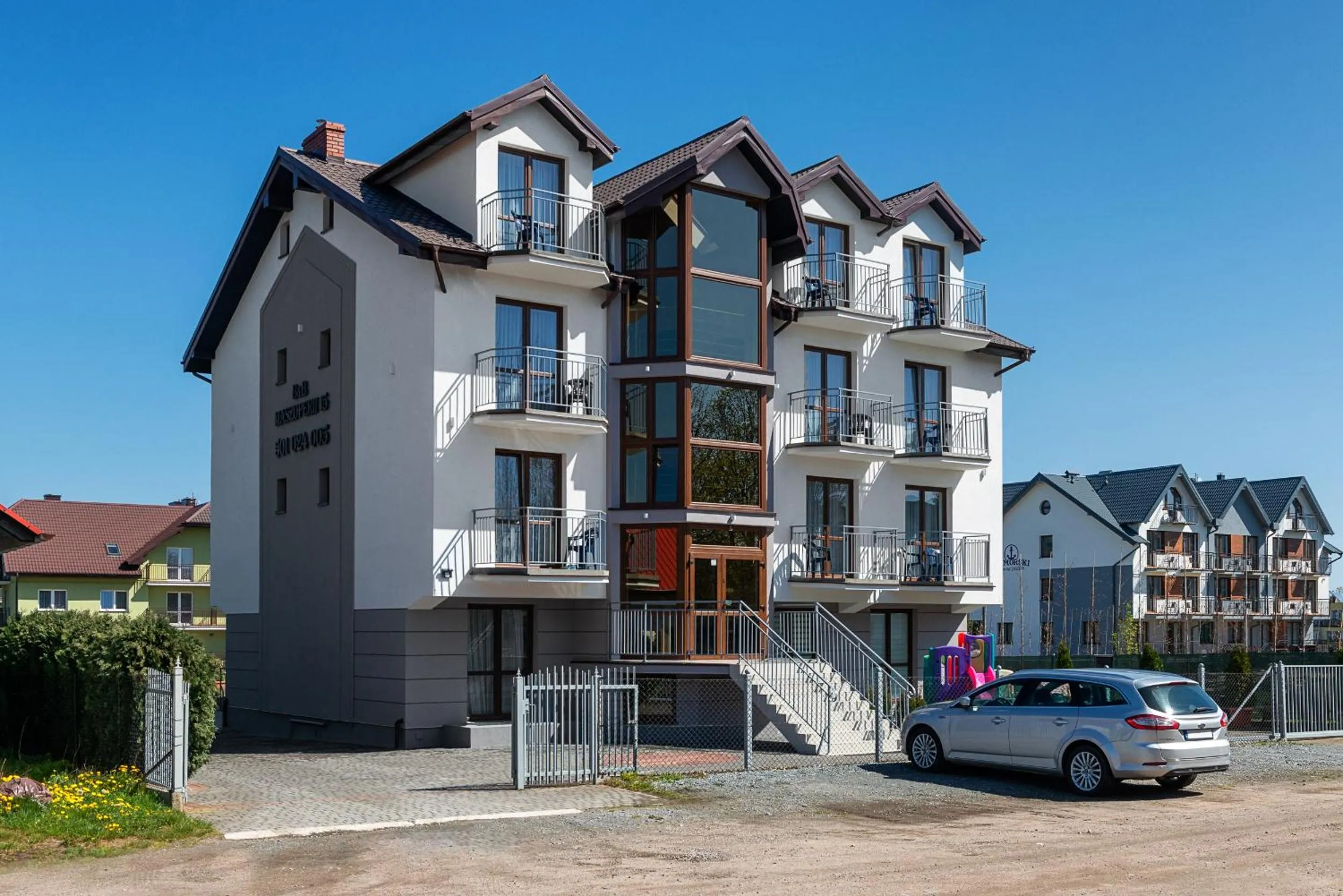 Property building in Willa B&B Maszoperii 15