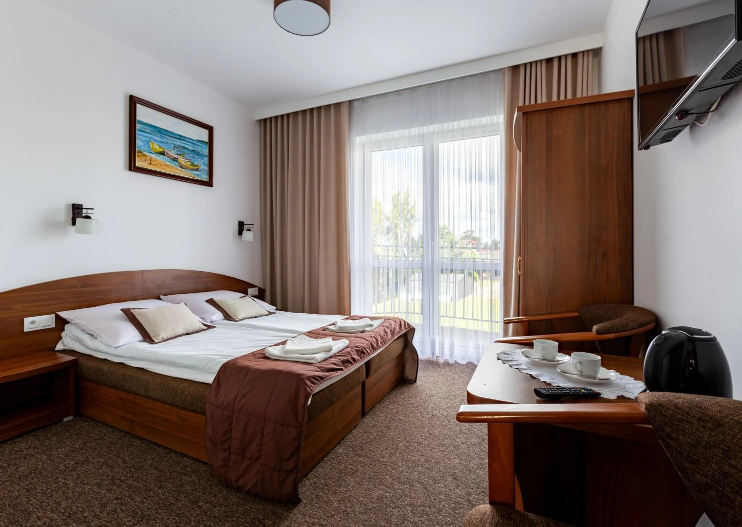 Bed in Willa B&B Maszoperii 15