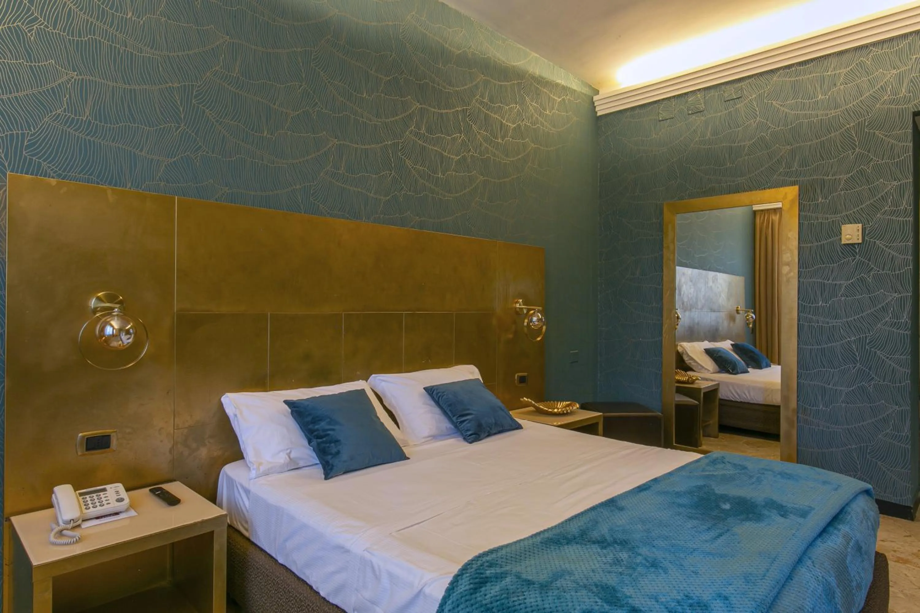 Bed in Hotel Boomerang