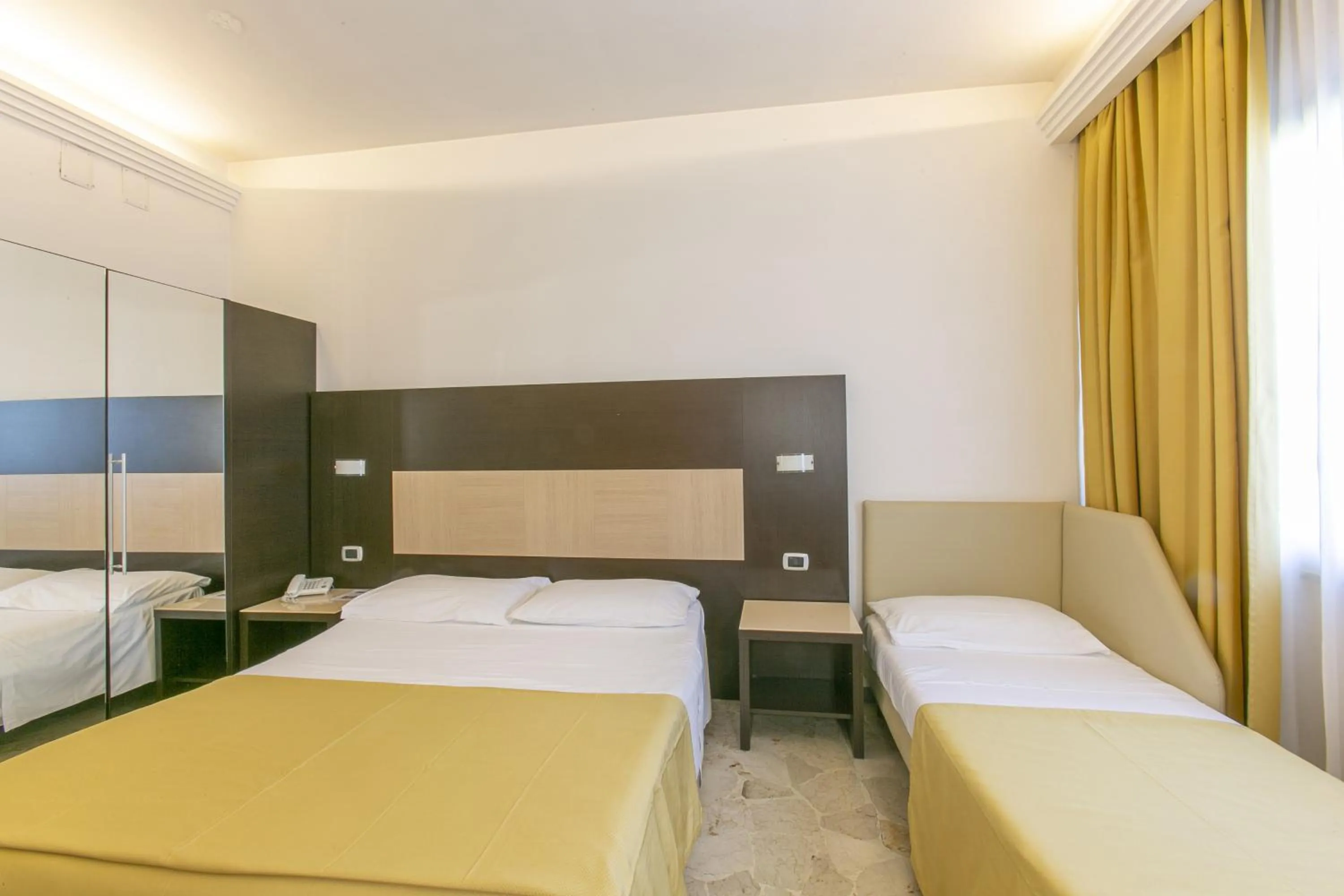 Bed in Hotel Boomerang