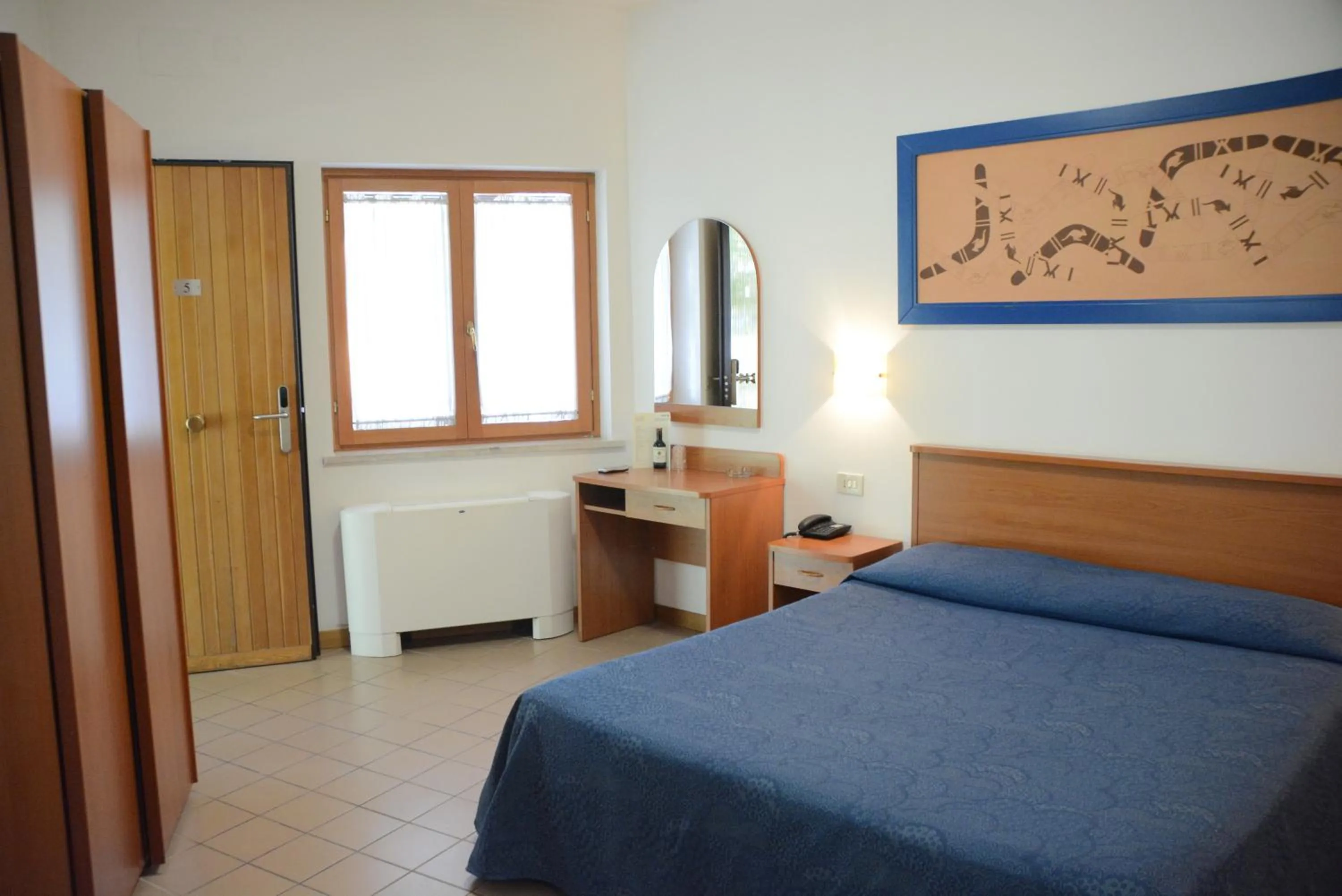 Bed in Hotel Boomerang