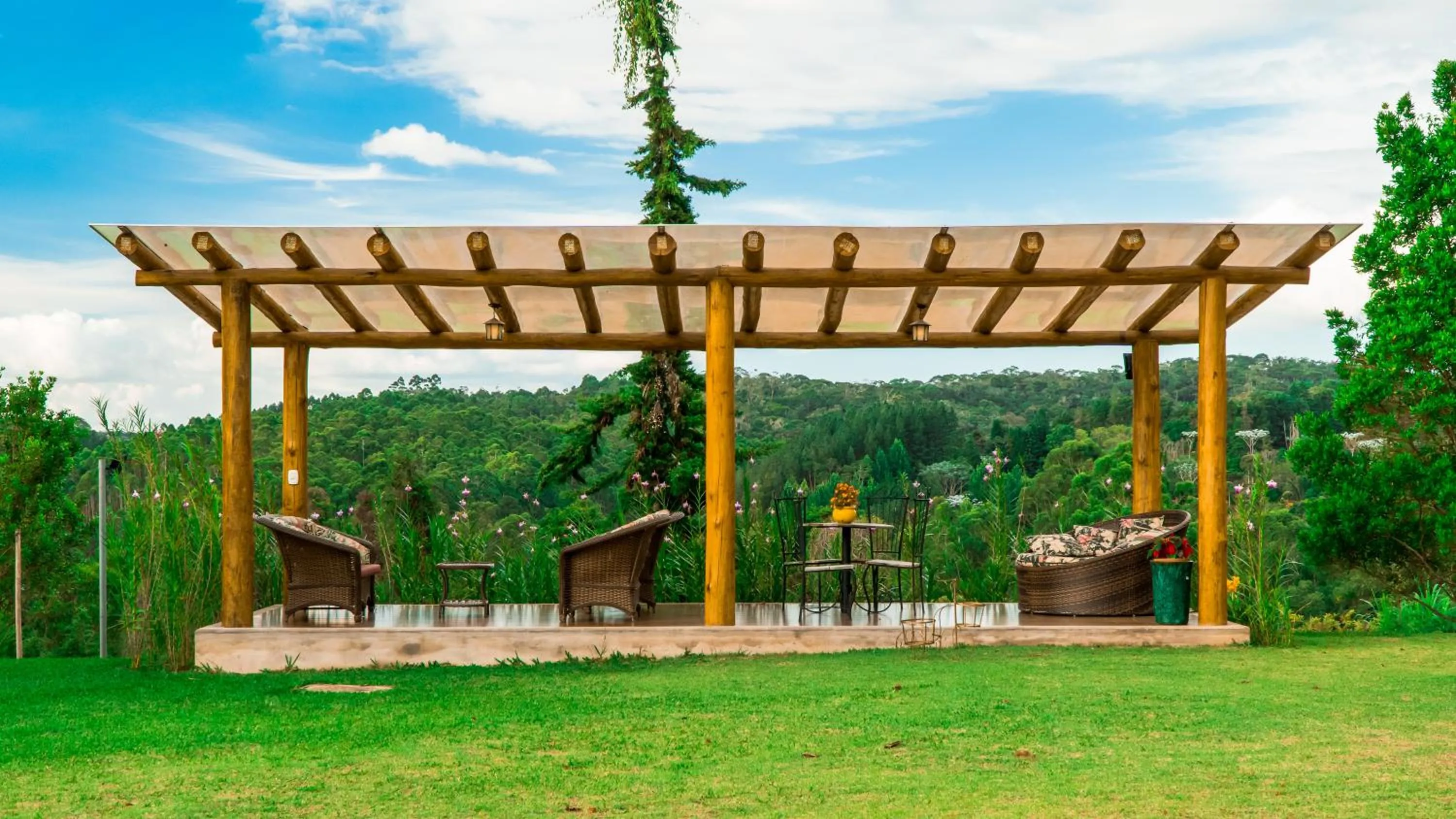 Garden in Pousada Lusitânia