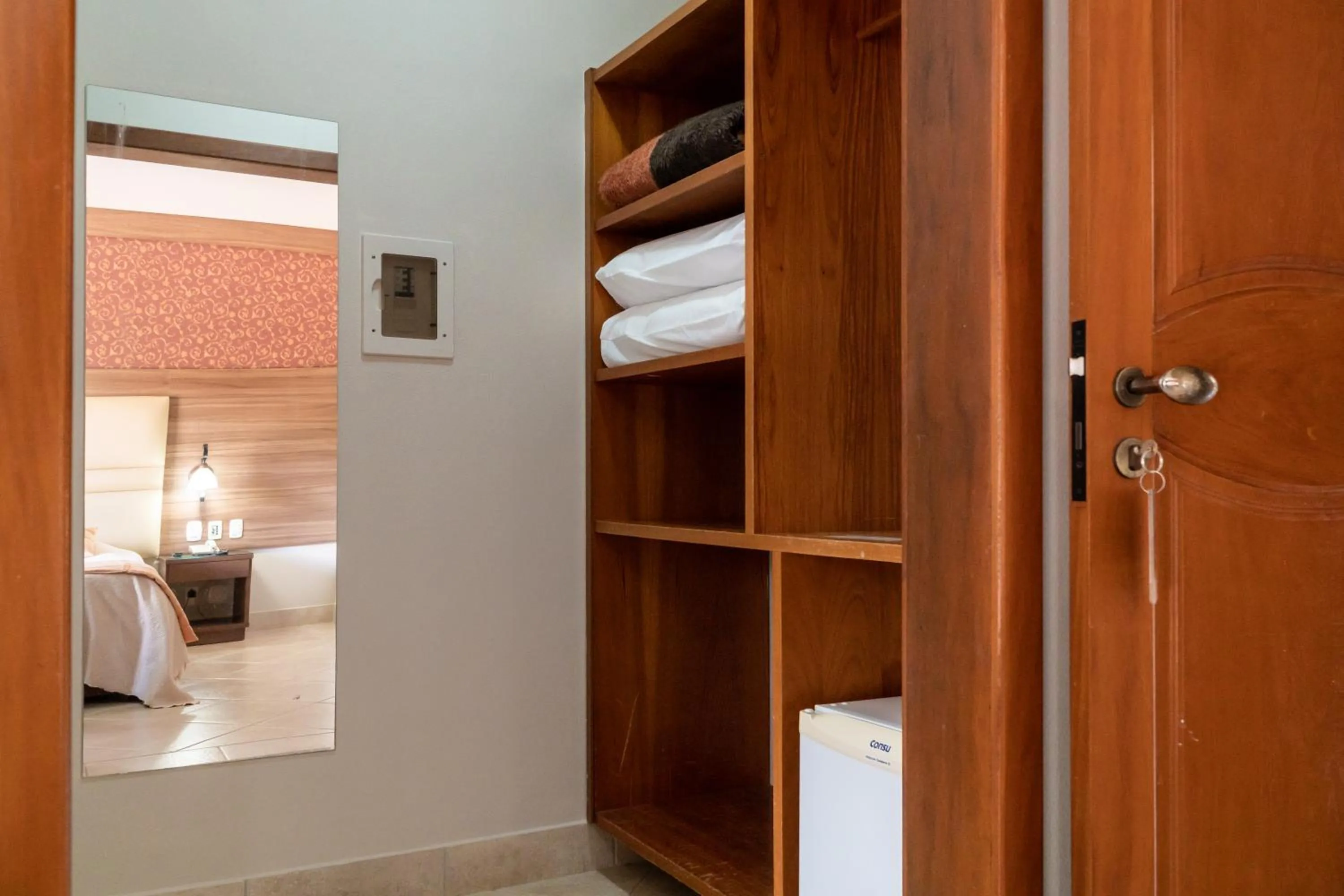 Bed in Pousada Lusitânia