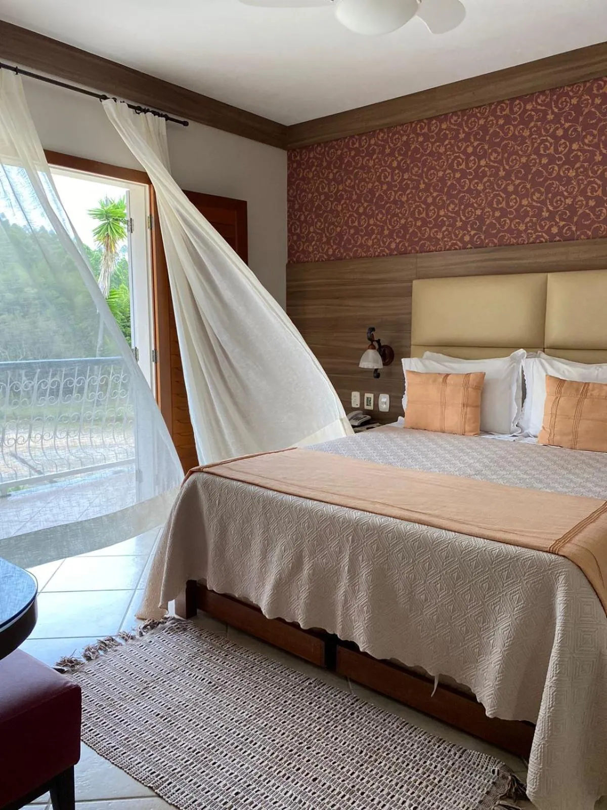 Bed in Pousada Lusitânia