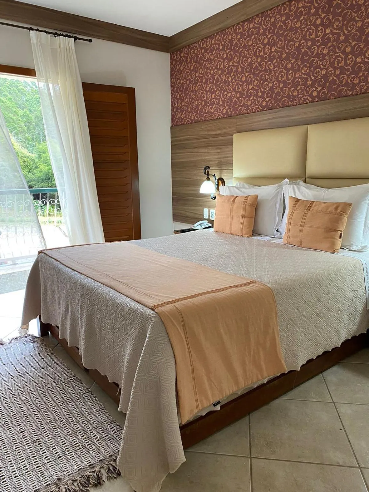 Bed in Pousada Lusitânia