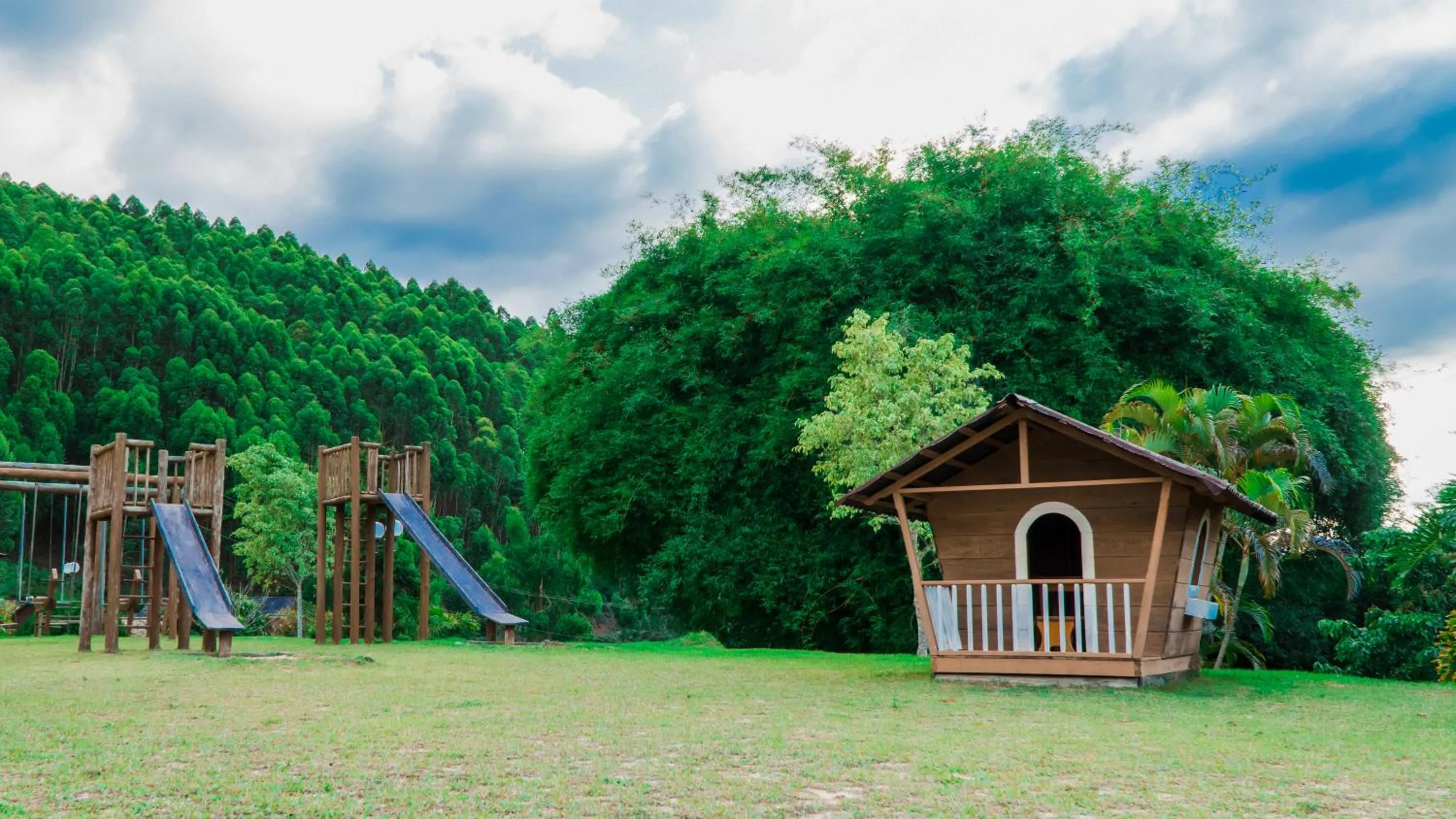 Children play ground in Pousada Lusitânia